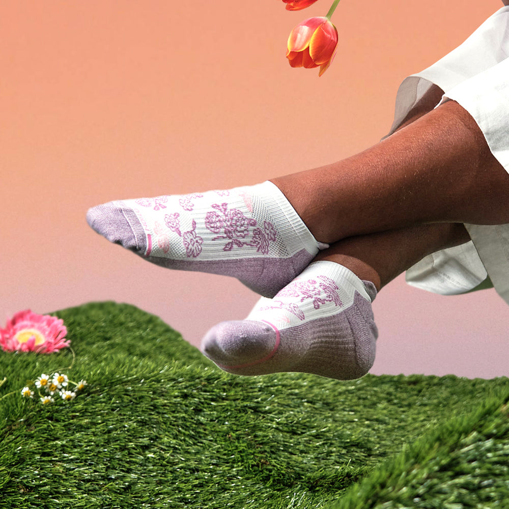 Butterfly Toile | Ankle Compression Socks For Women