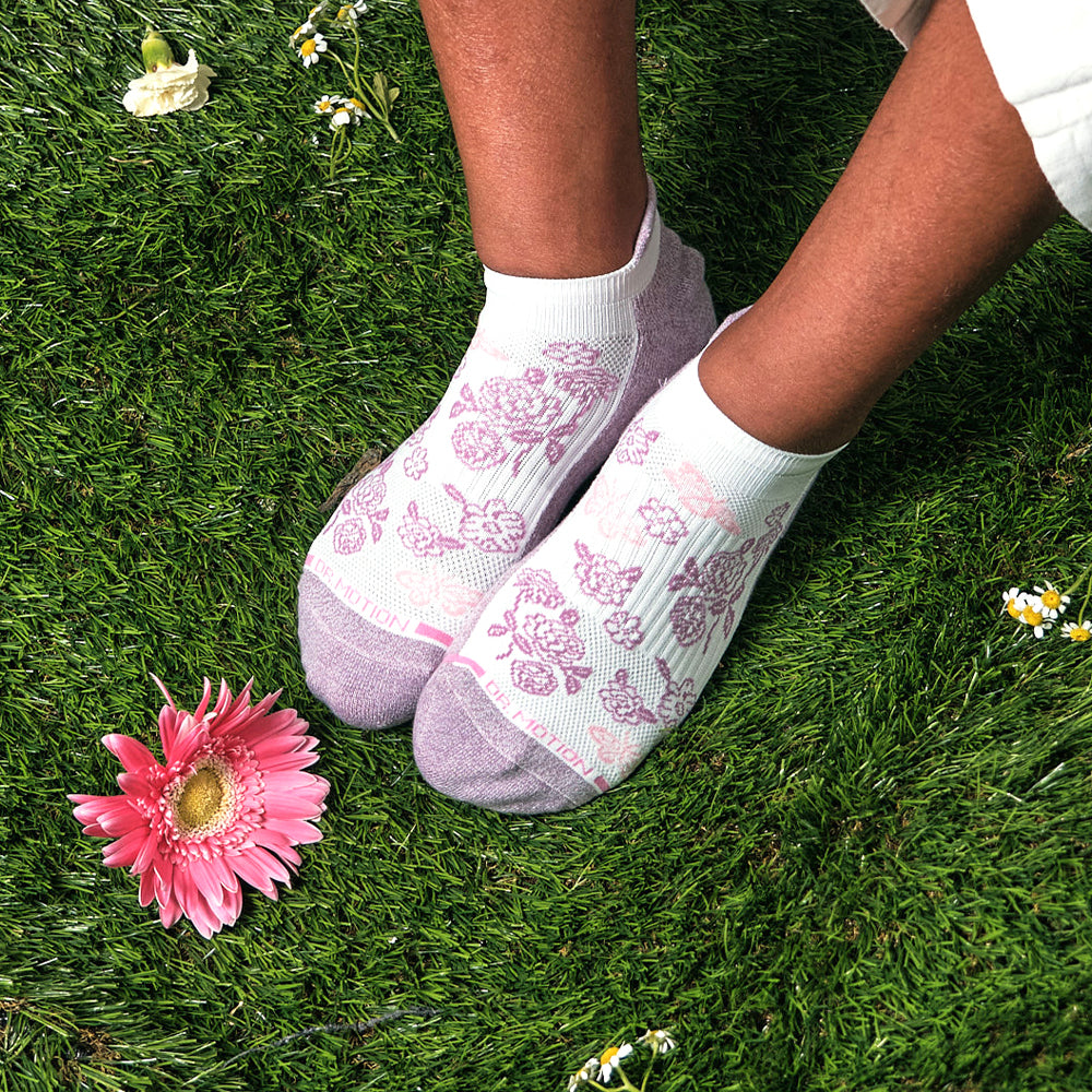Butterfly Toile | Ankle Compression Socks For Women
