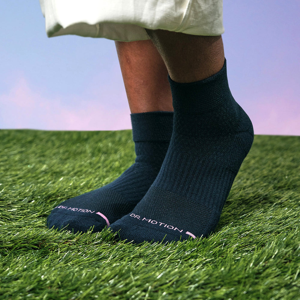 Cherry | Quarter Compression Socks For Women