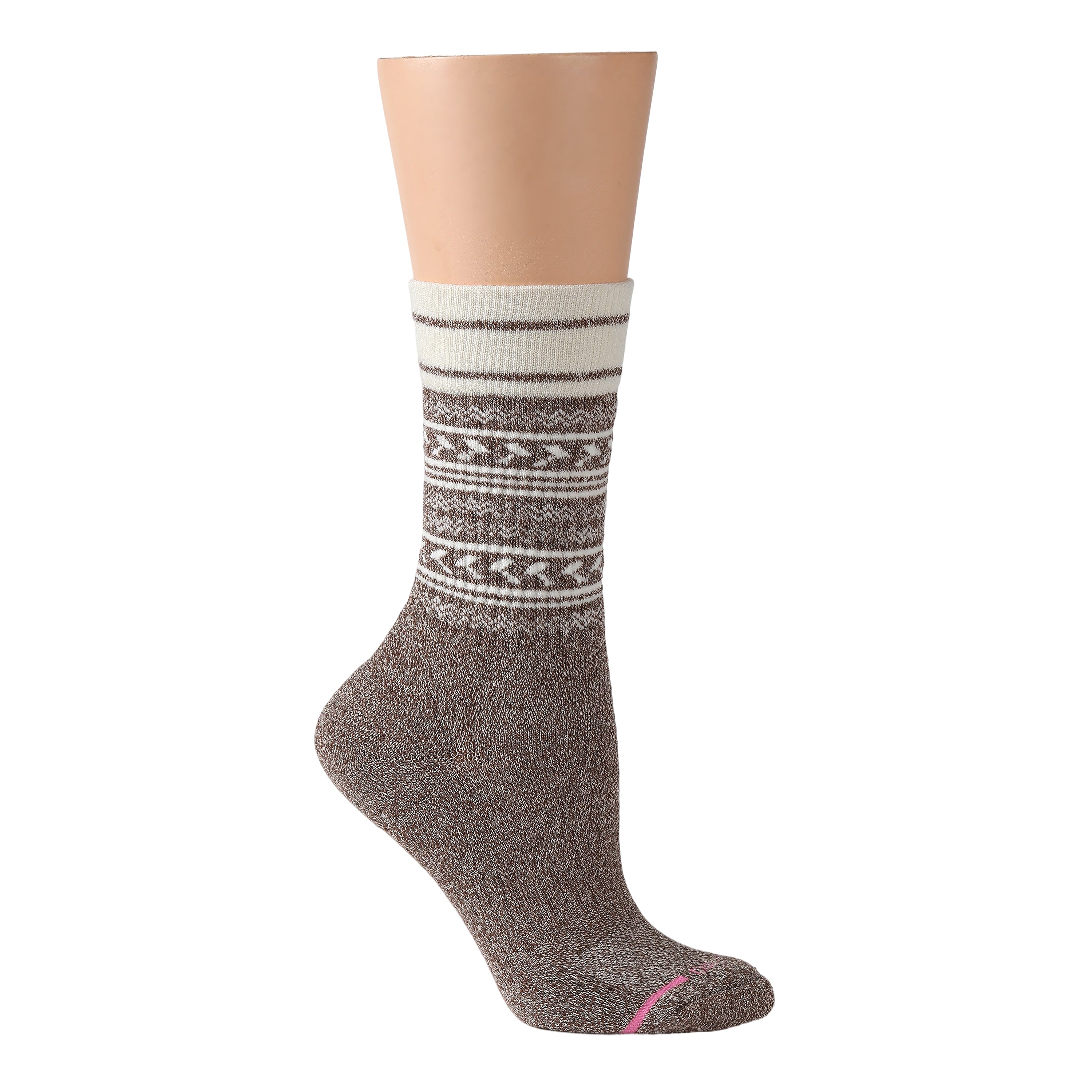 Decorative Stripes | Compression Outdoor Medium Weight Crew For Women
