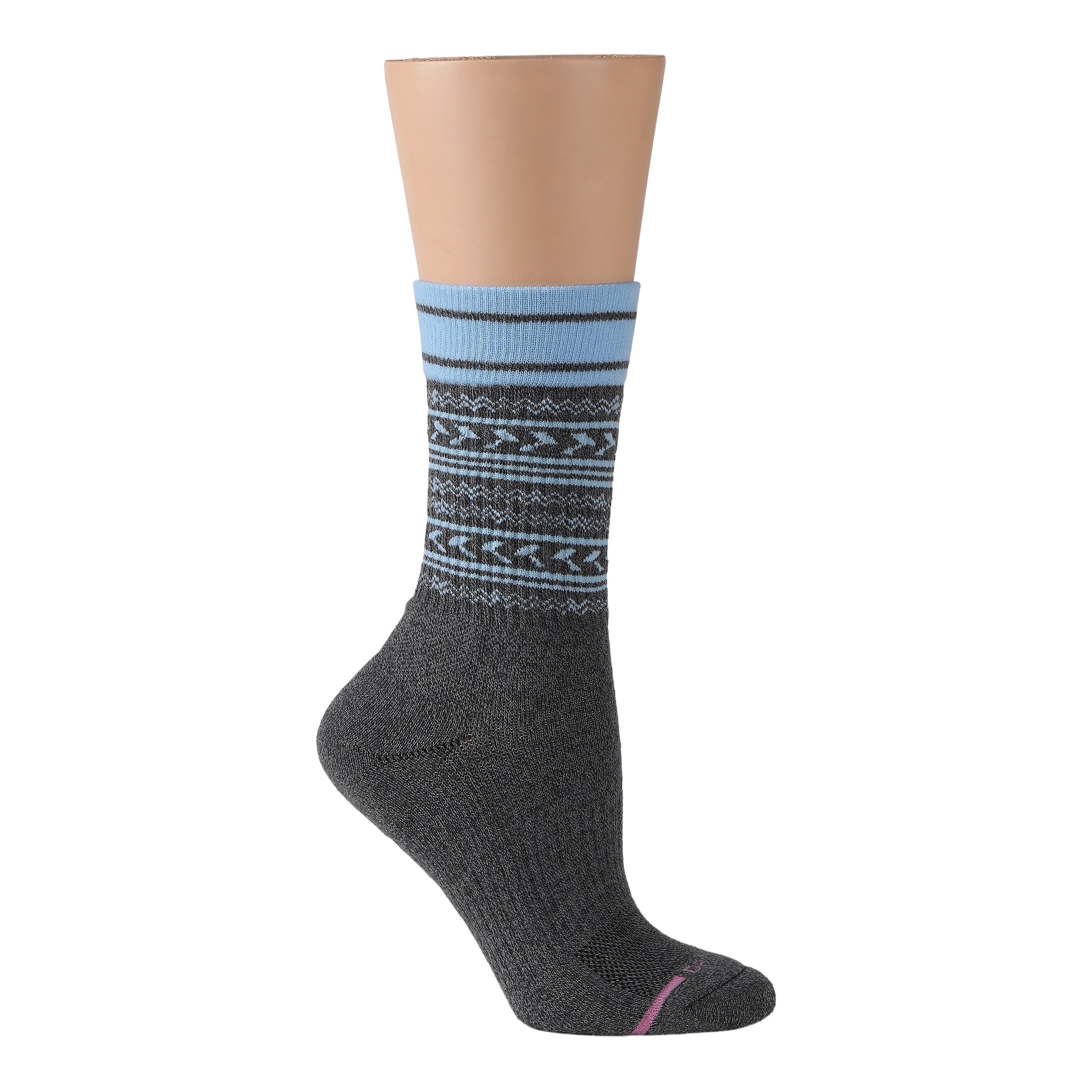 Decorative Stripes | Compression Outdoor Medium Weight Crew For Women