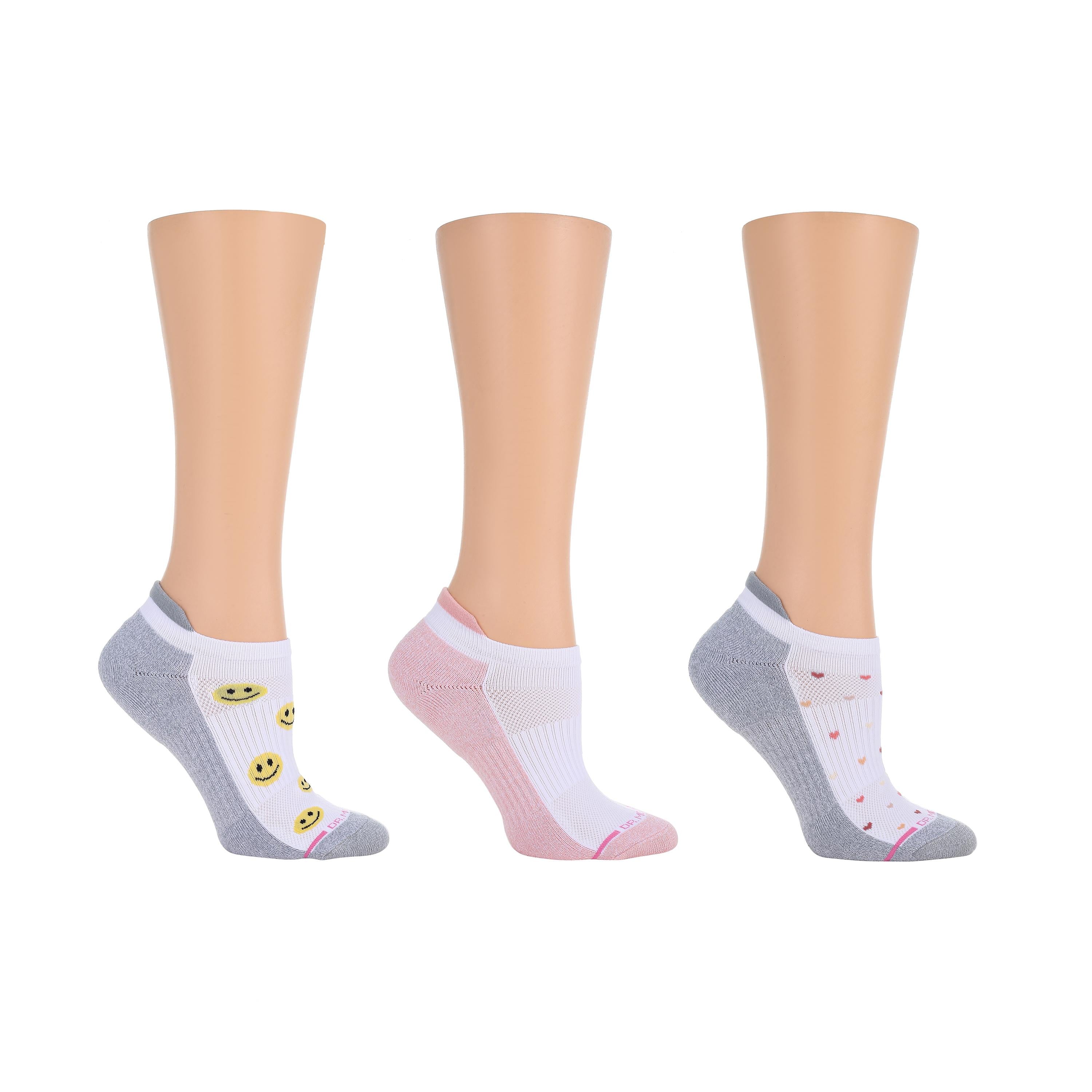 Cheery Hearts | Ankle Compression Socks For Women