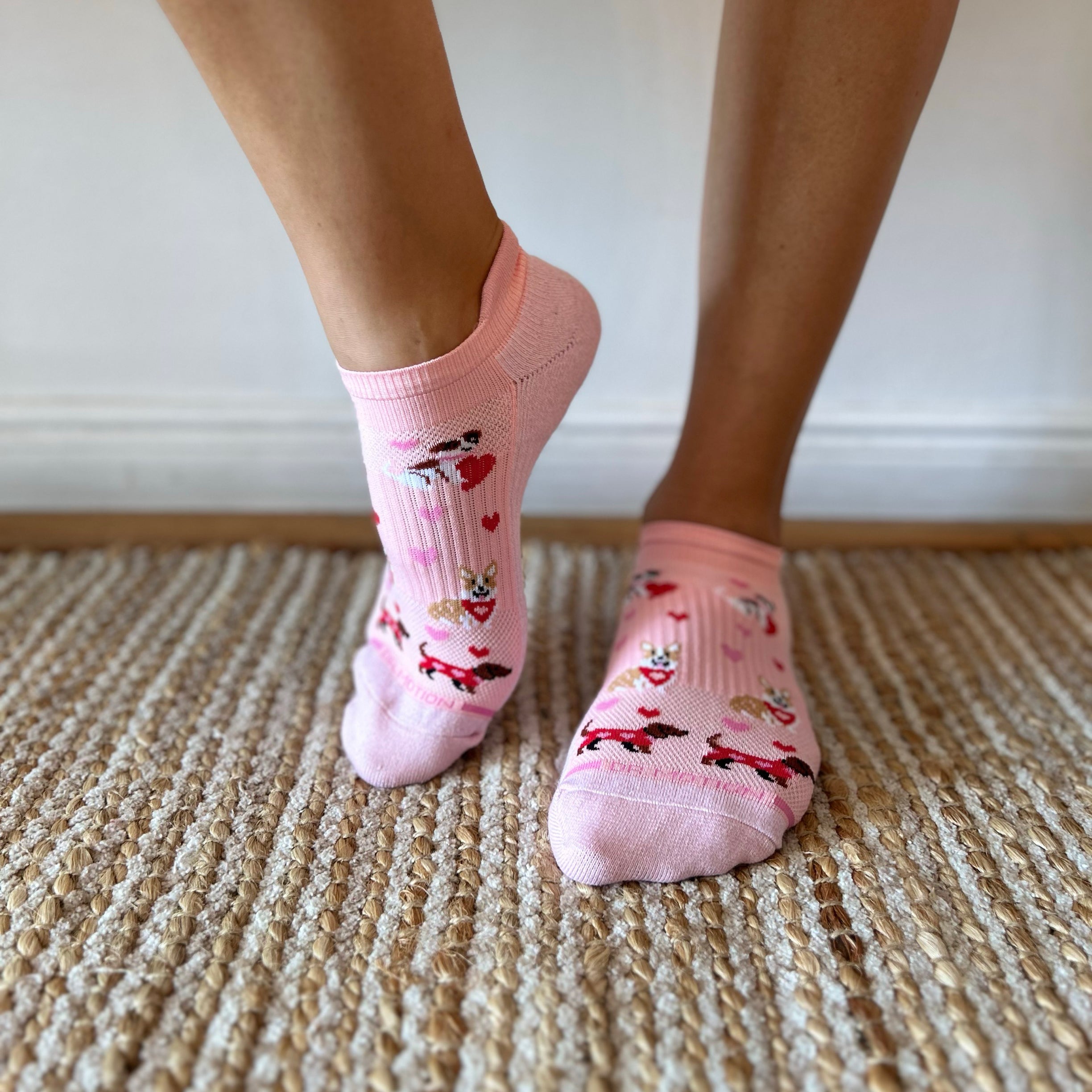 Puppy Love | Ankle Compression Socks For Women