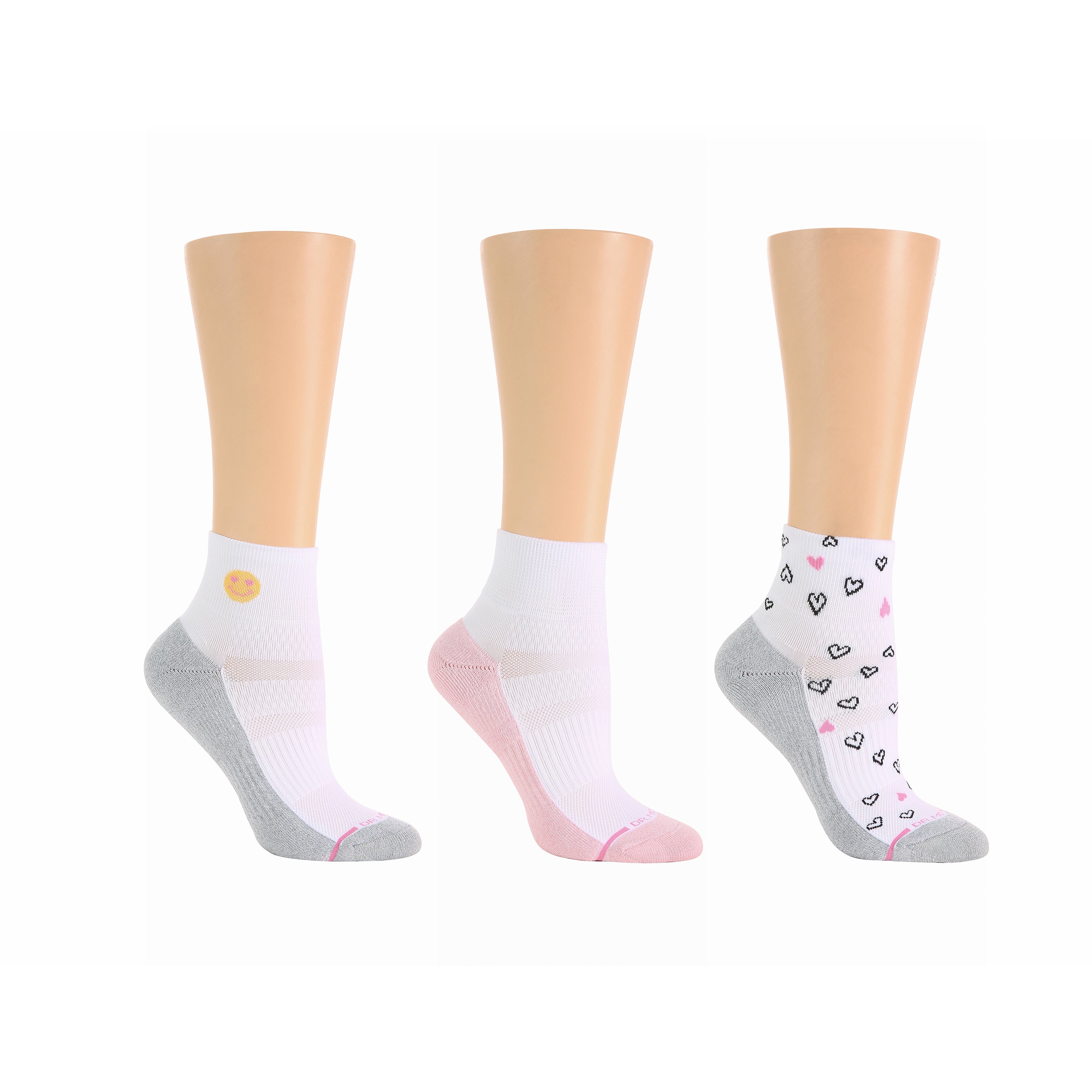 Heart Eyes | Quarter Compression Socks For Women