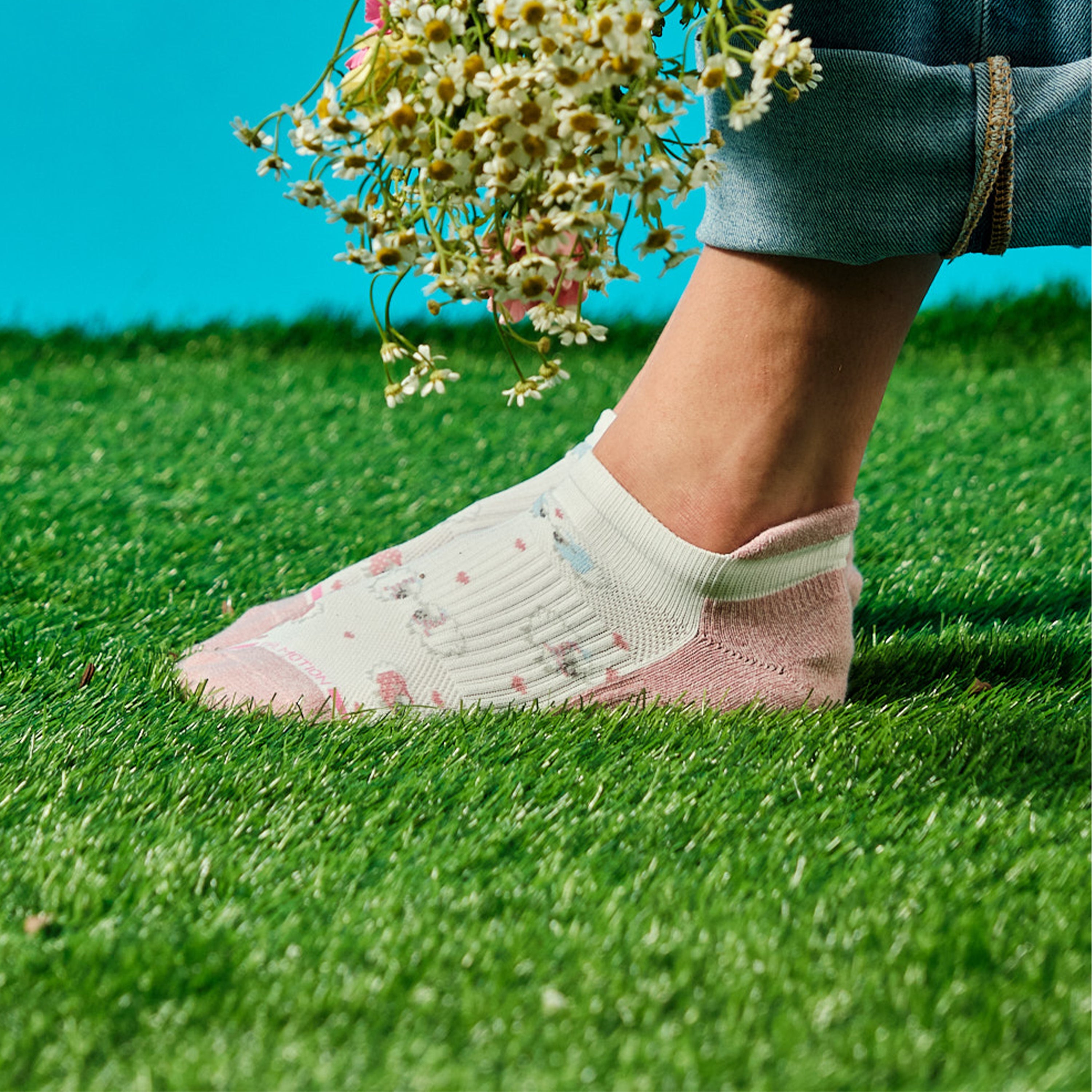 Sheep | Ankle Compression Socks For Women