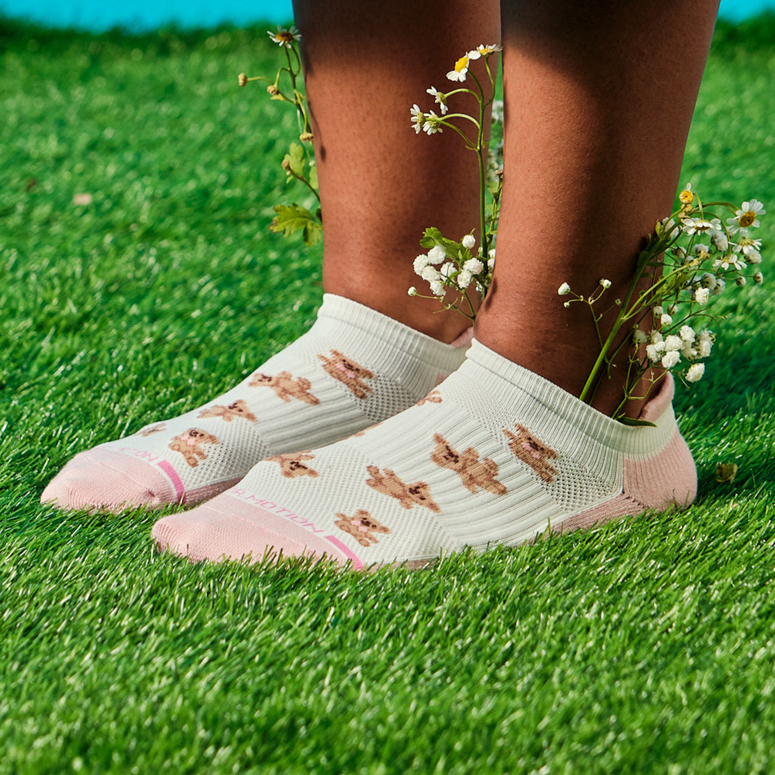 Bows & Bears | Ankle Compression Socks For Women
