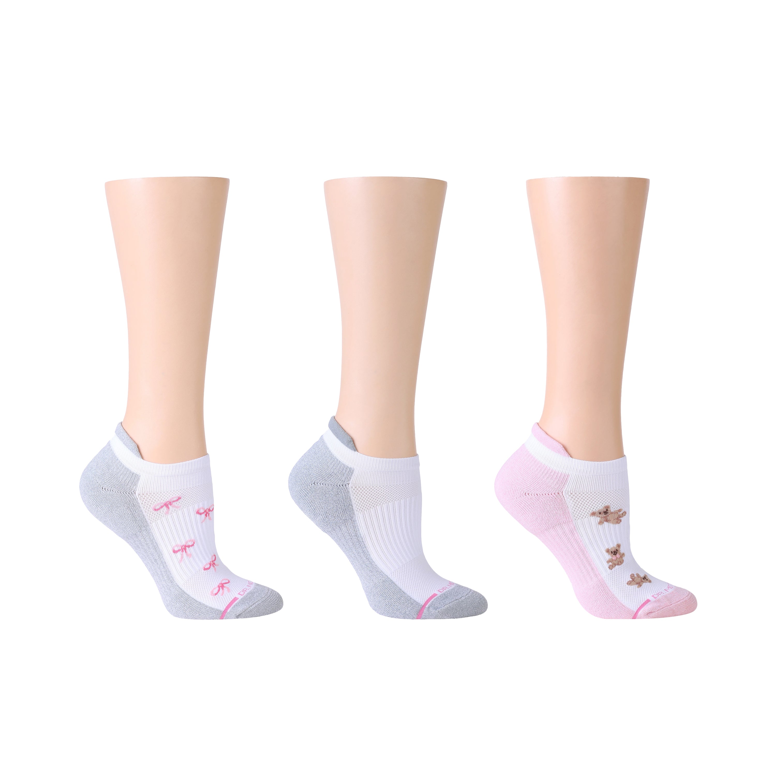 Bows & Bears | Ankle Compression Socks For Women