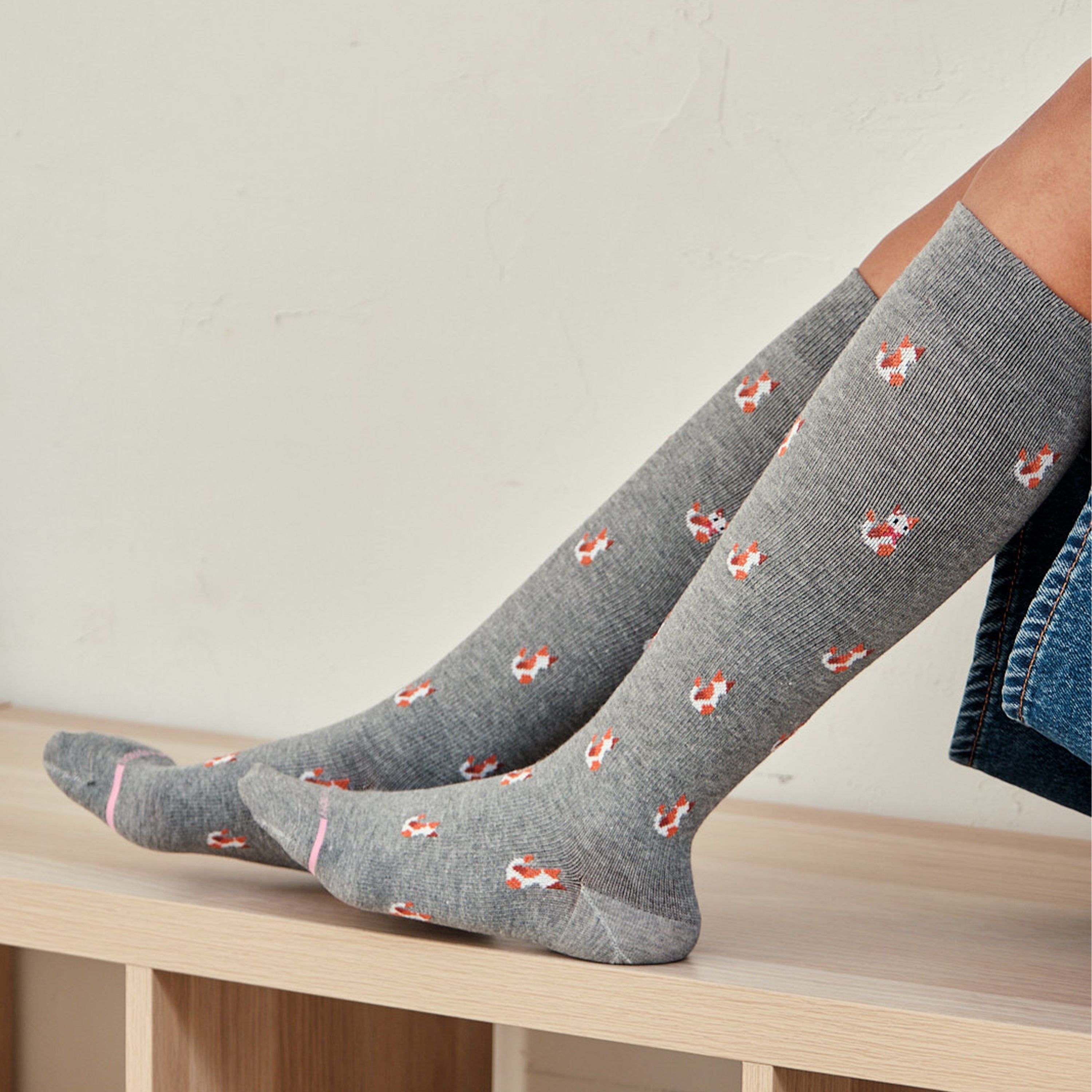 Cats | Knee-High Compression Socks For Women