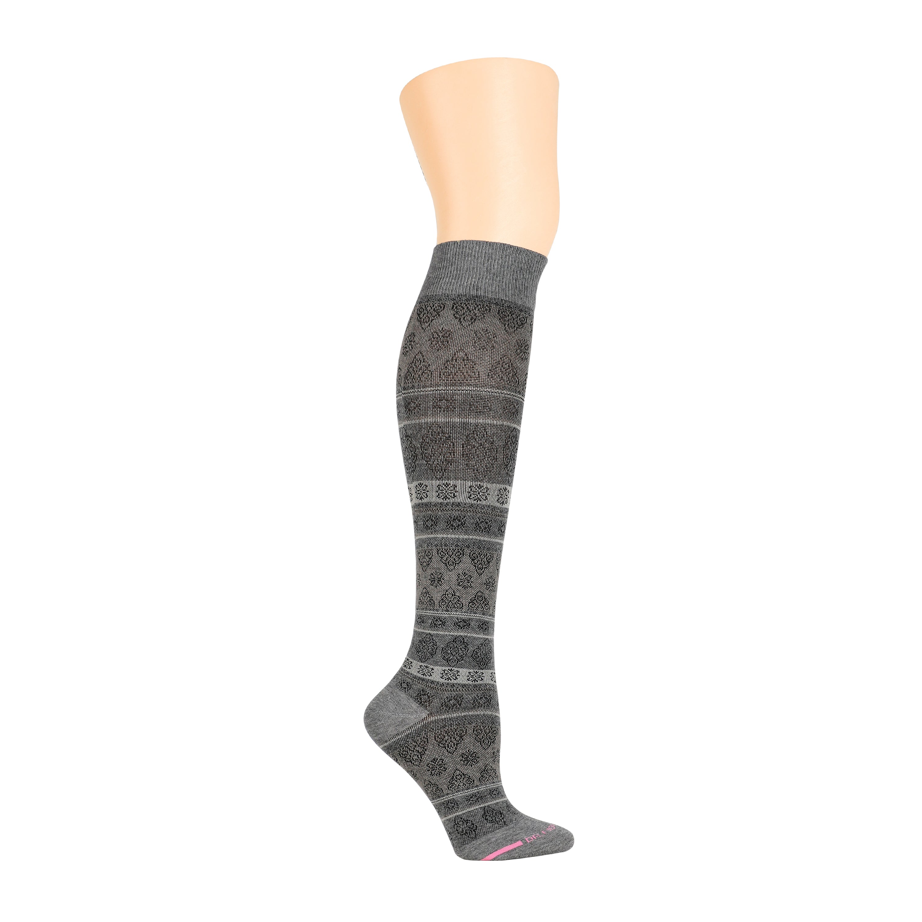 Striped Pattern | Knee-High Compression Socks For Women