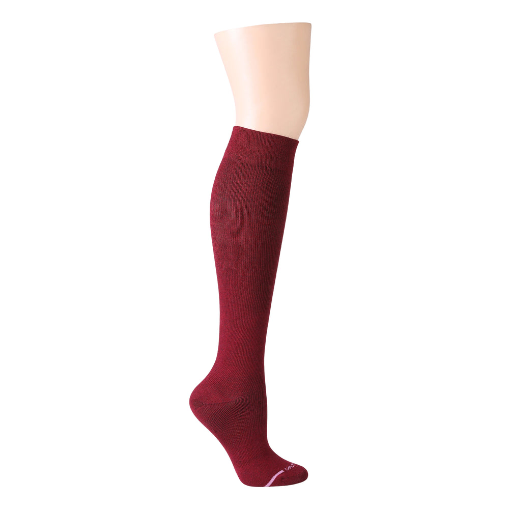 Solid Bamboo | Knee-High Compression Socks for Women | Dr. Motion