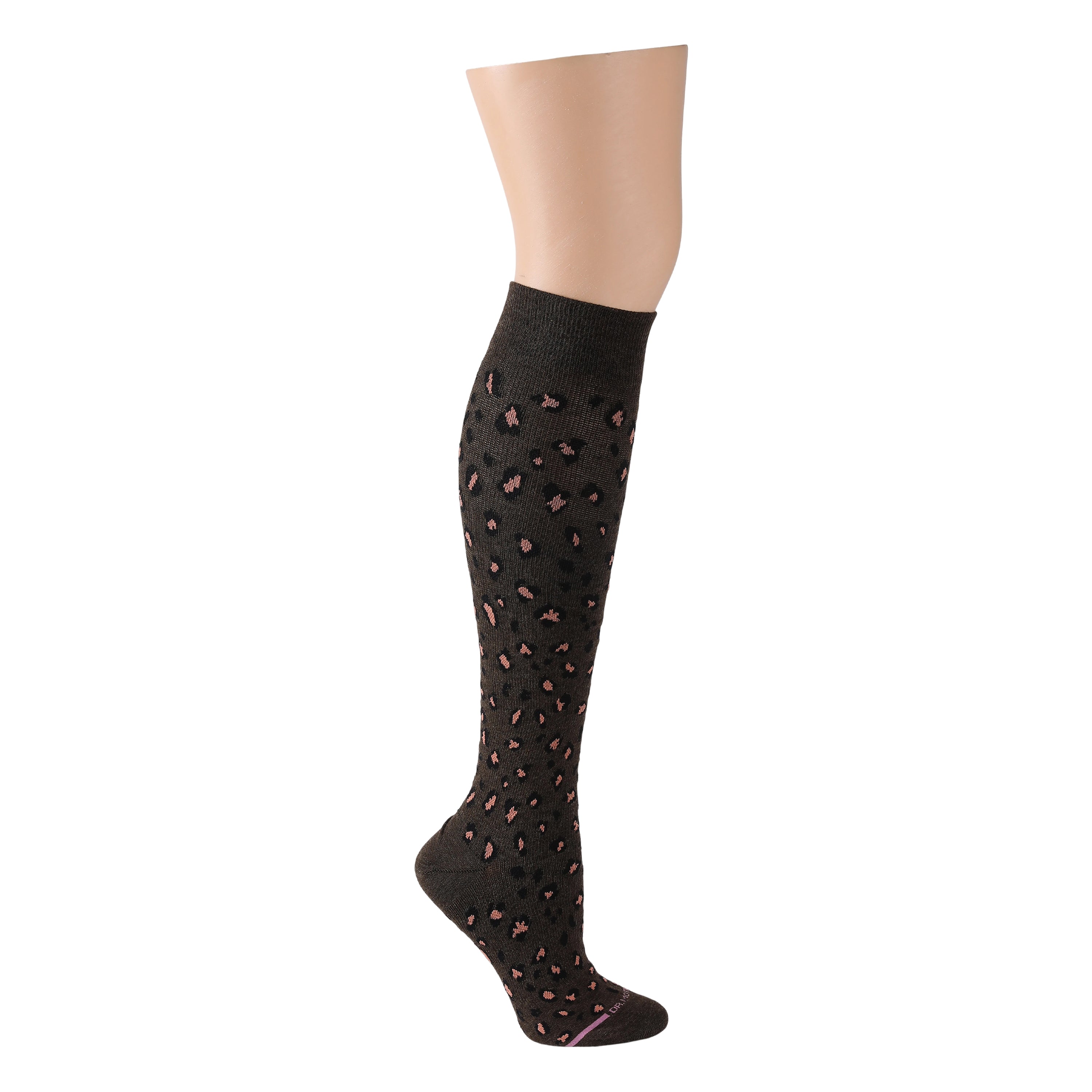 Leopard Print | Knee-High Compression Socks For Women