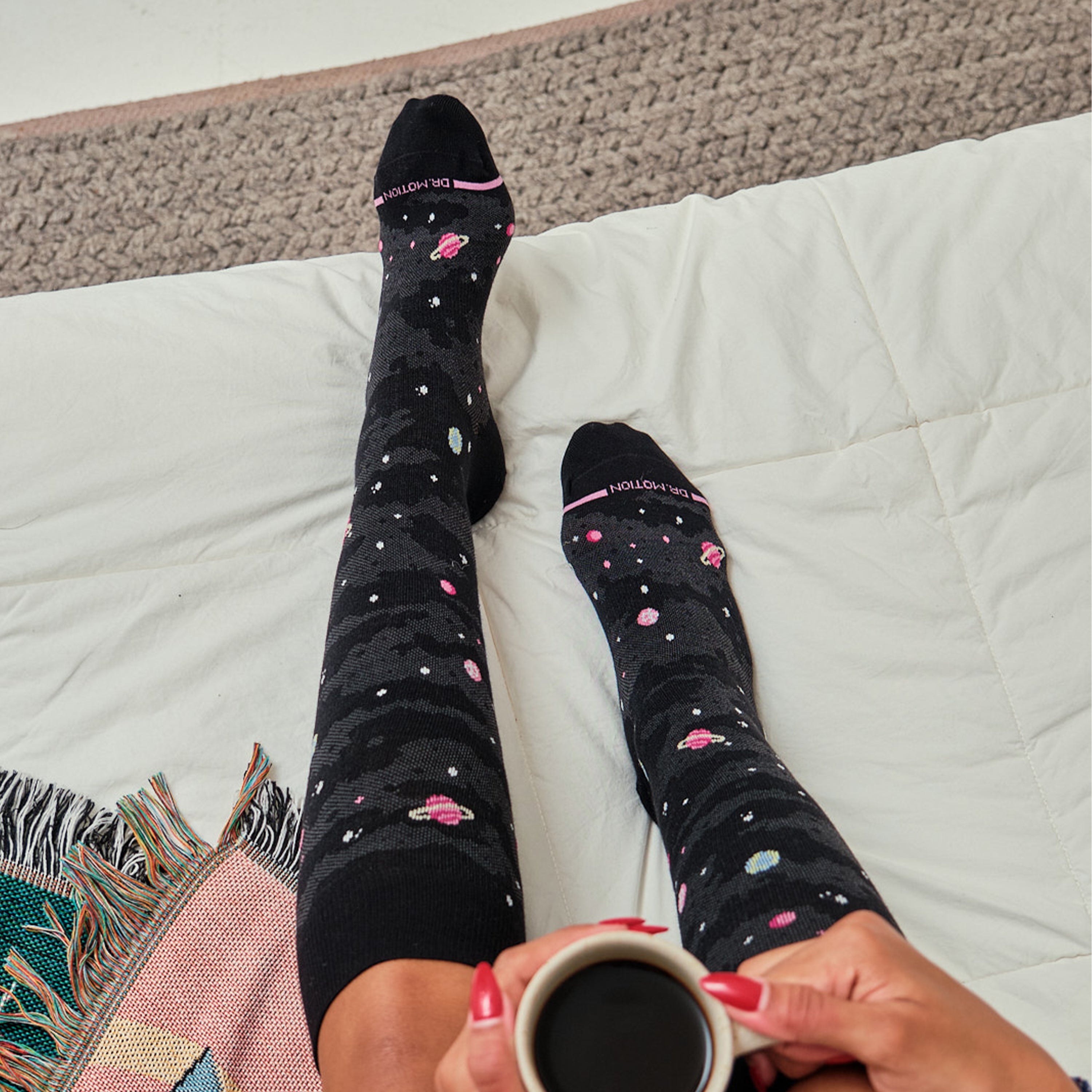 Space Galaxy | Knee-High Compression Socks For Women