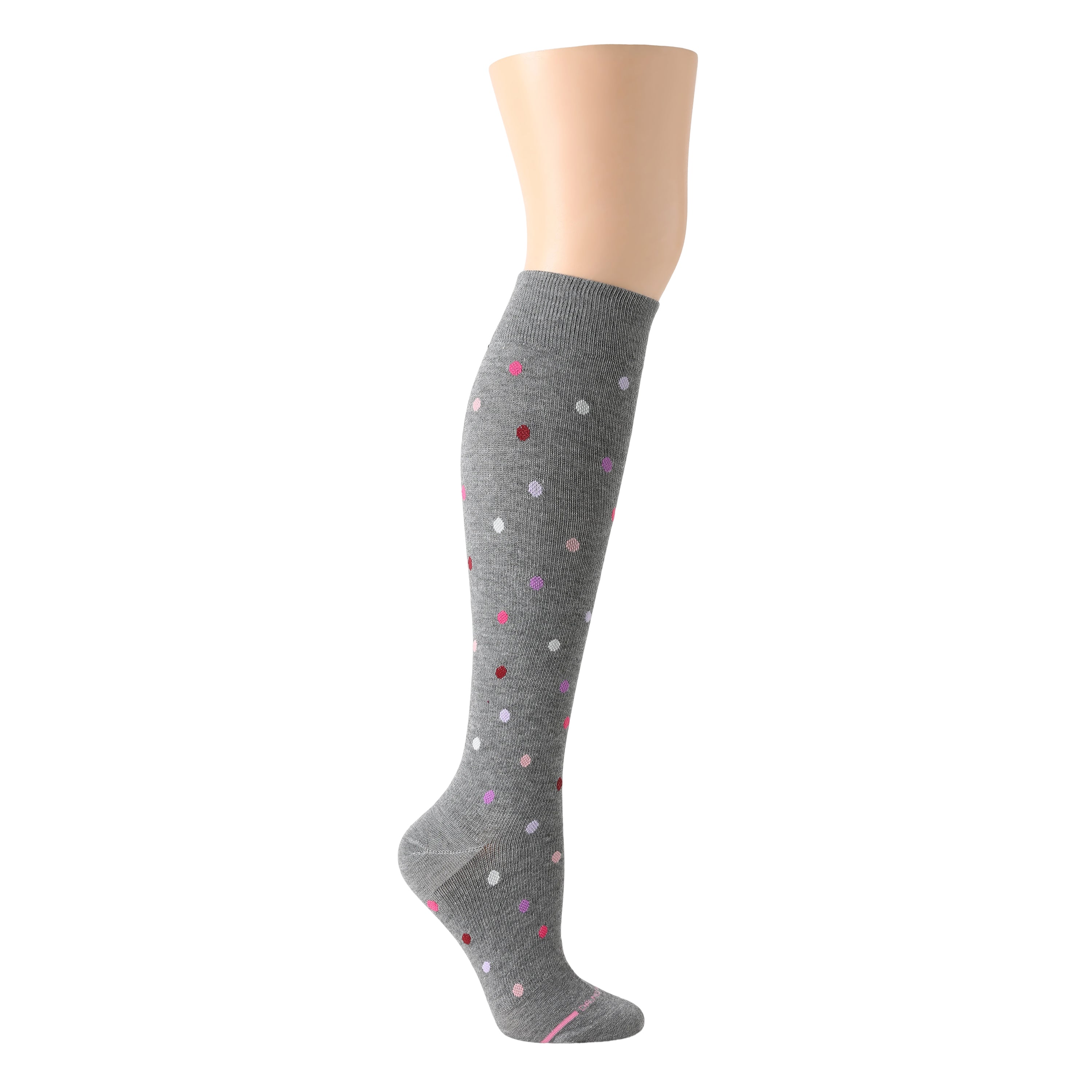 Dancing Dots | Knee-High Moderate Compression Socks For Women
