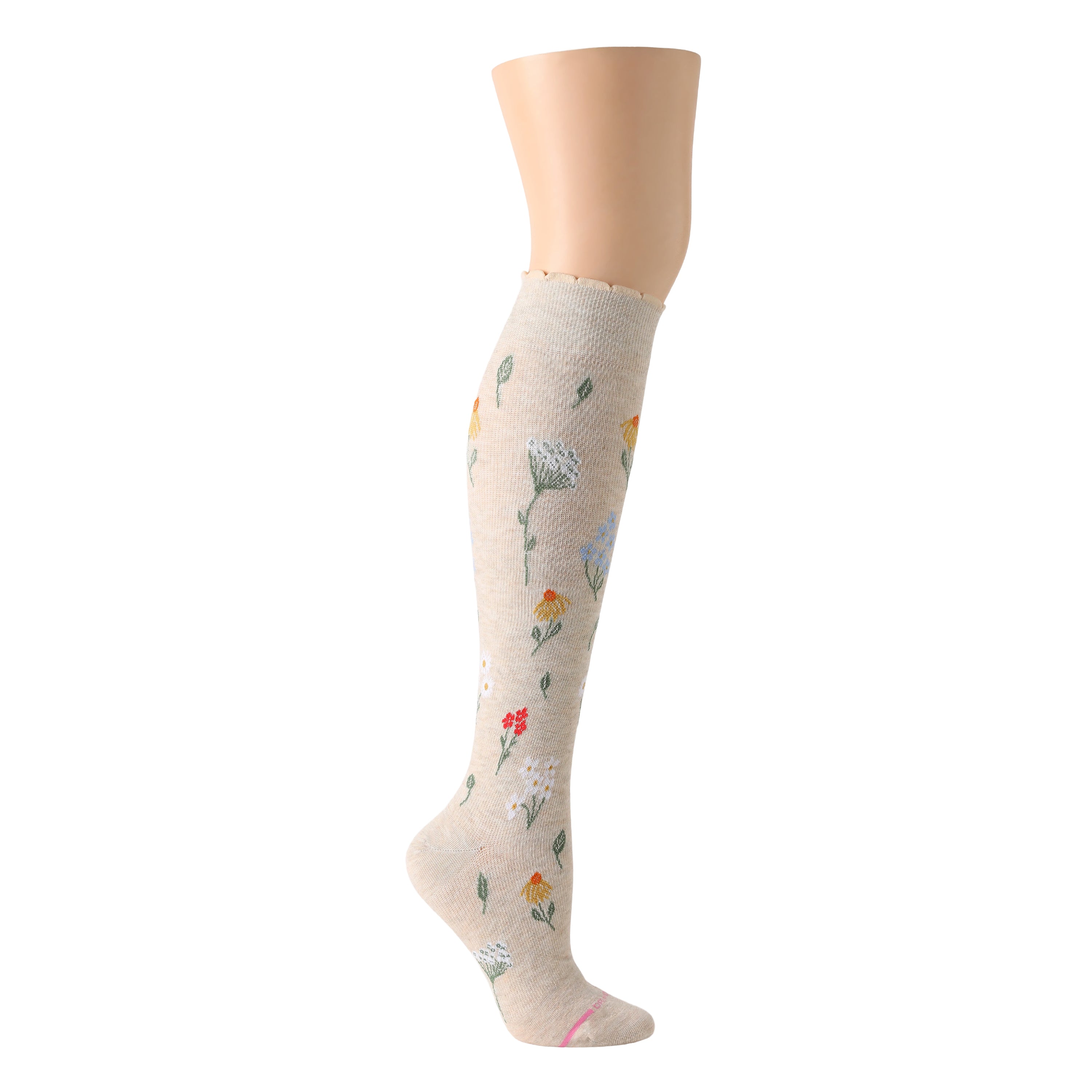 Wildflowers | Knee-High Moderate Compression Socks For Women