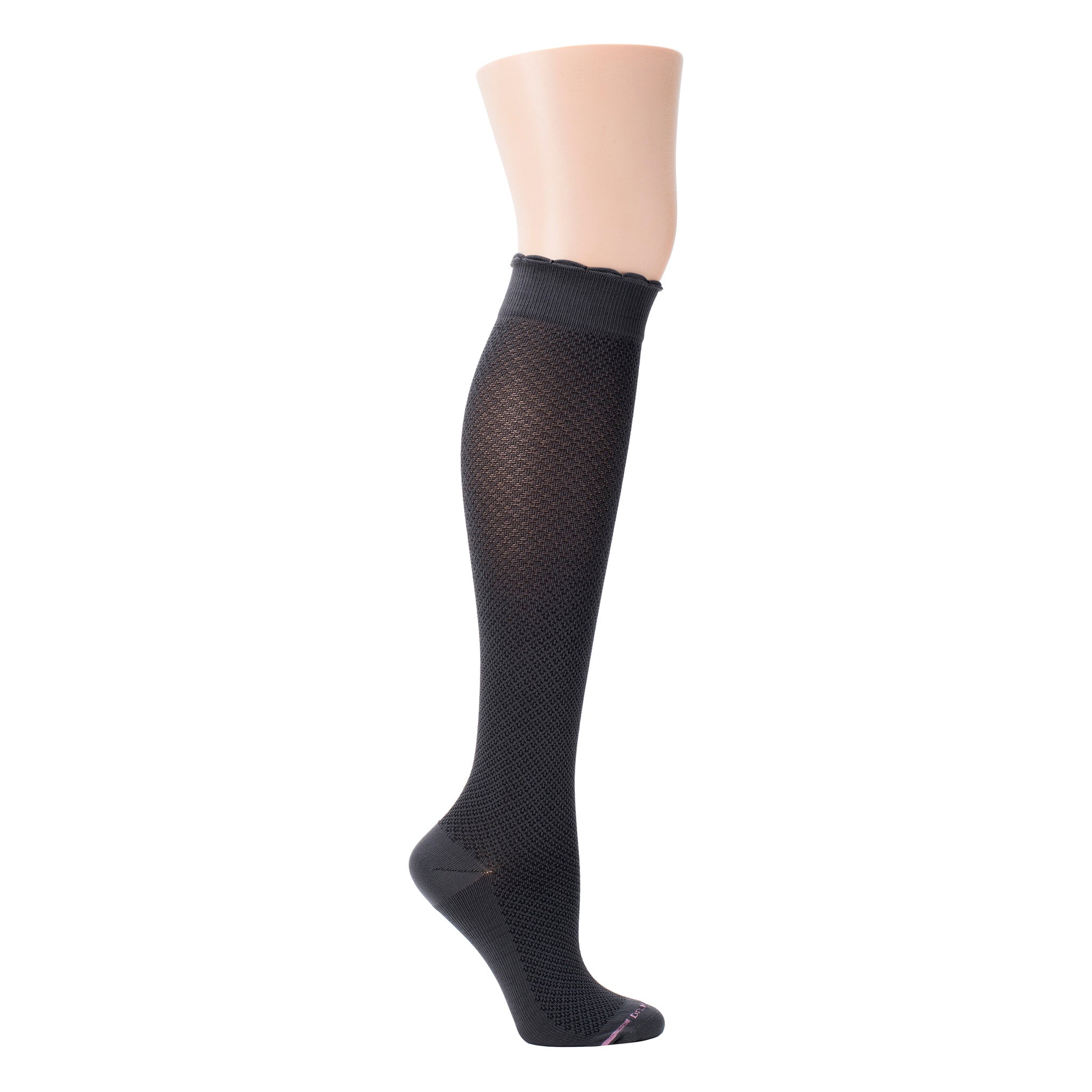 Neat Plaiting | Knee-High Moderate Compression Socks For Women
