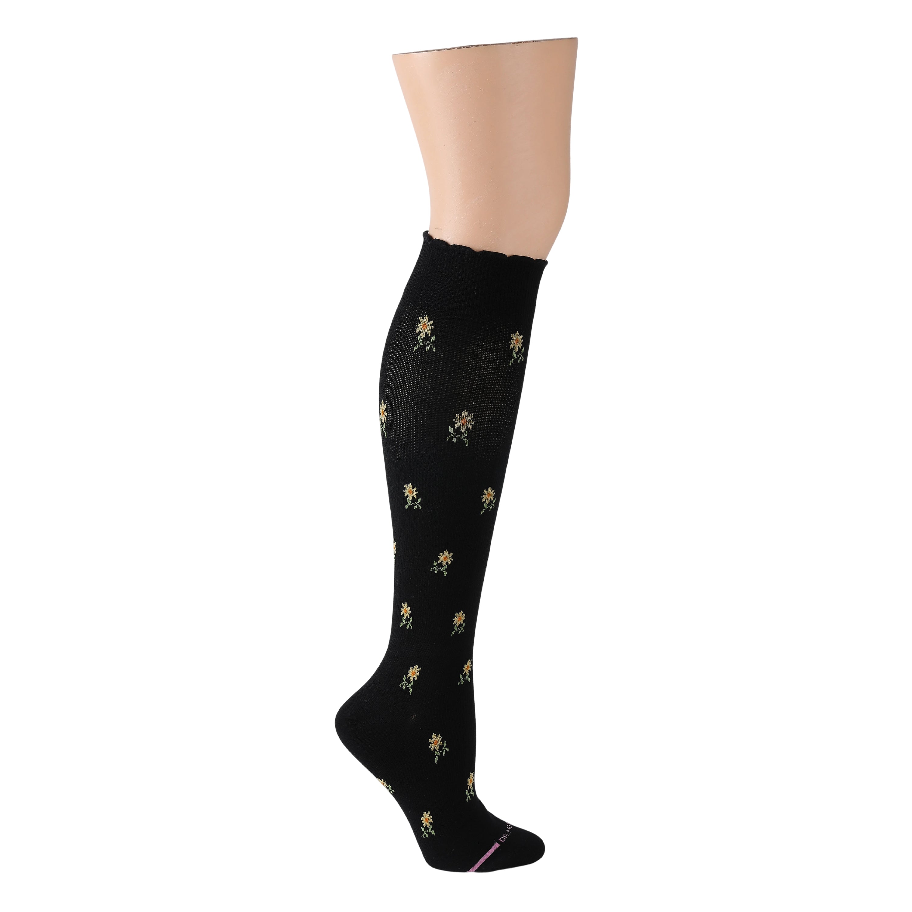 All Over Daisy | Knee-High Compression Socks For Women