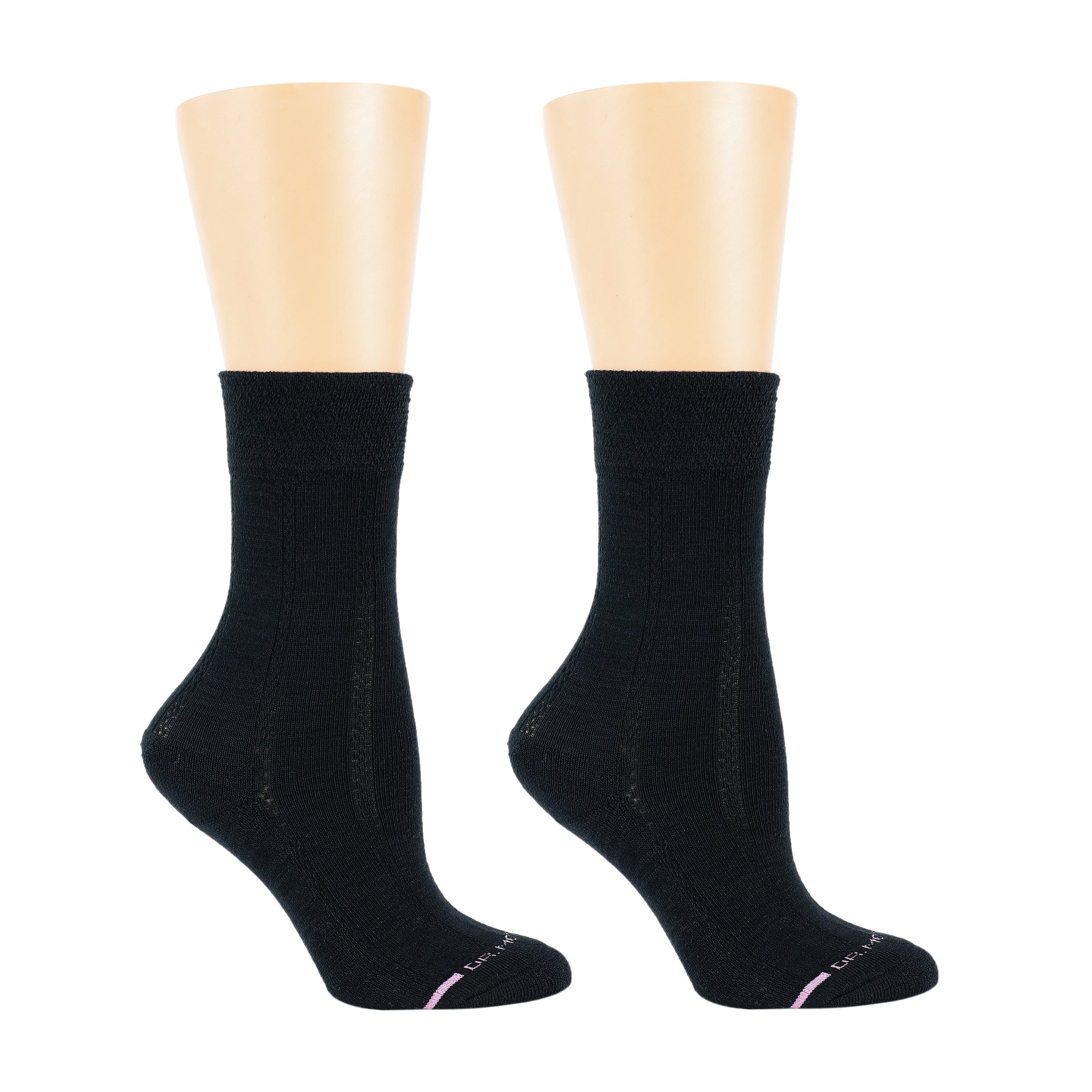 Texture Column | Comfort Top Half-Cushion Socks For Women