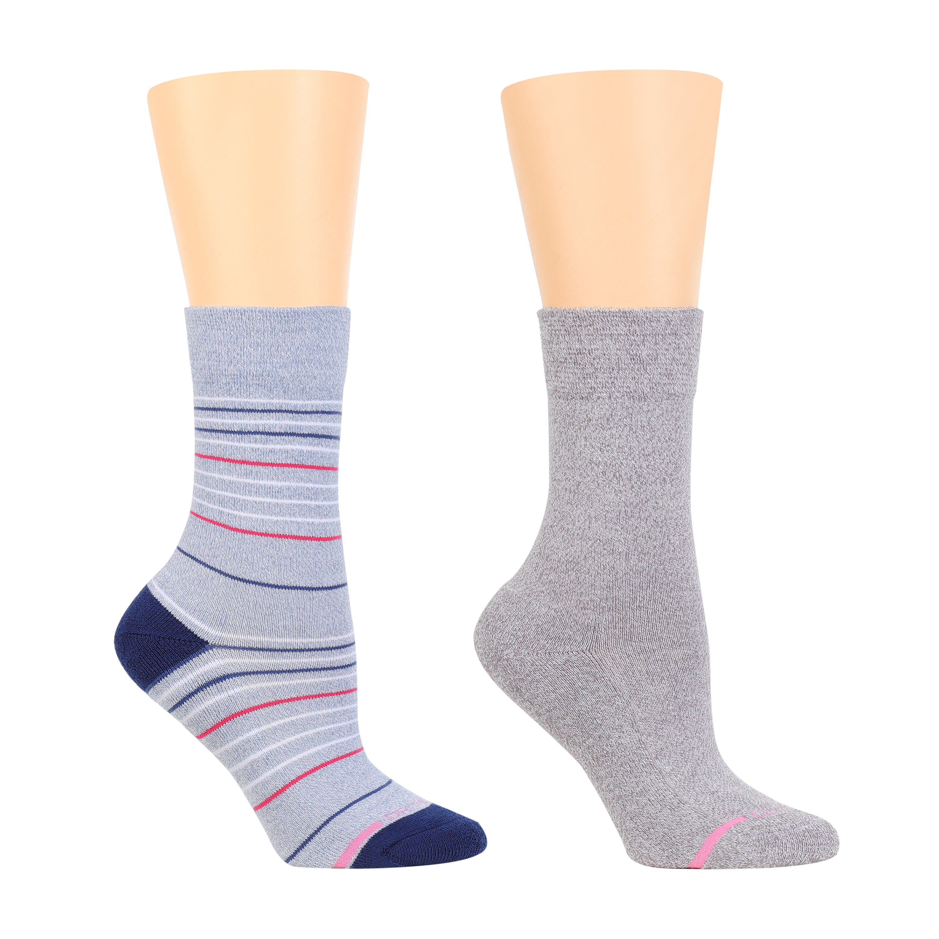Thin Stripe | Comfort Top Half-Cushion Socks For Women