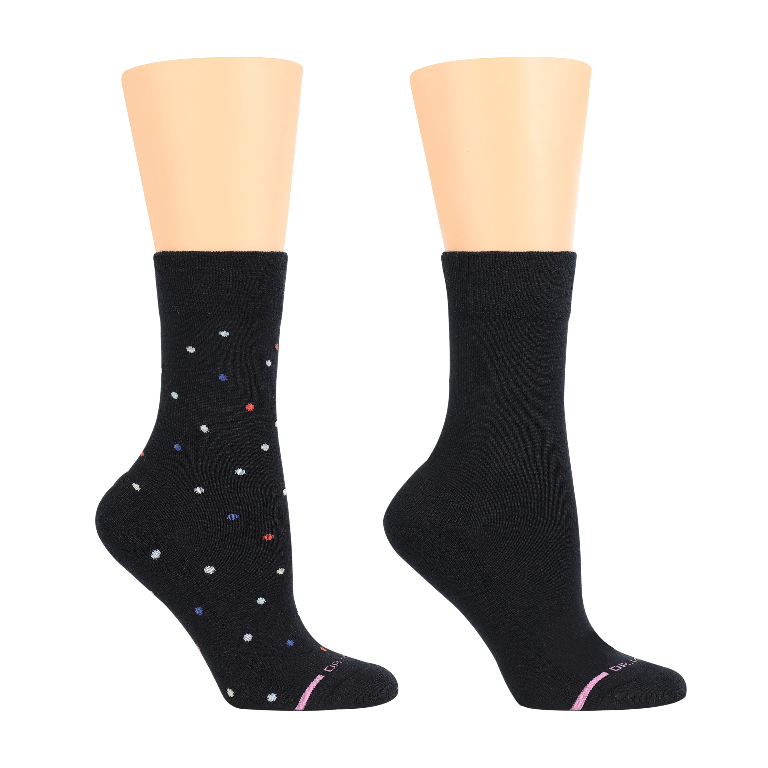 Multidots | Comfort Top Half-Cushion Socks For Women