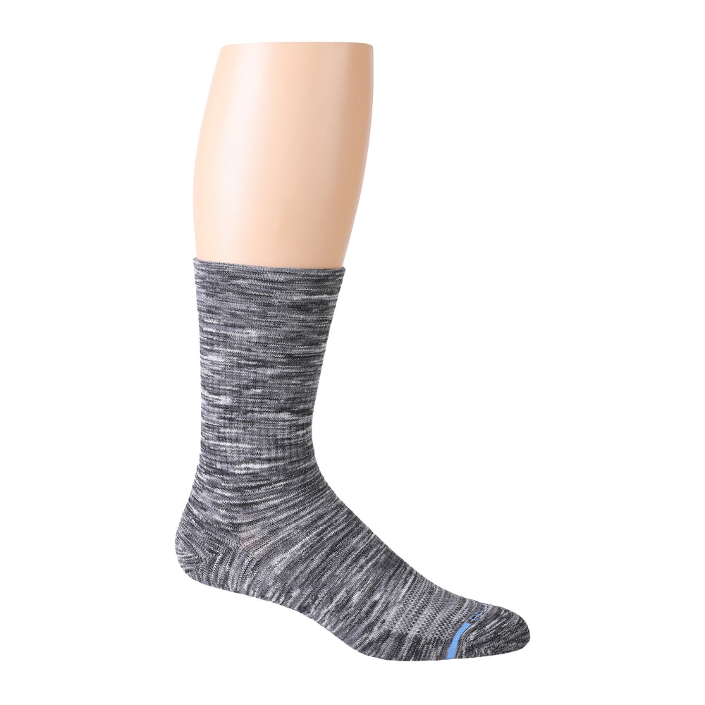Compression Outdoor Medium Weight Crew For Men | Dr. Motion | Spacedye