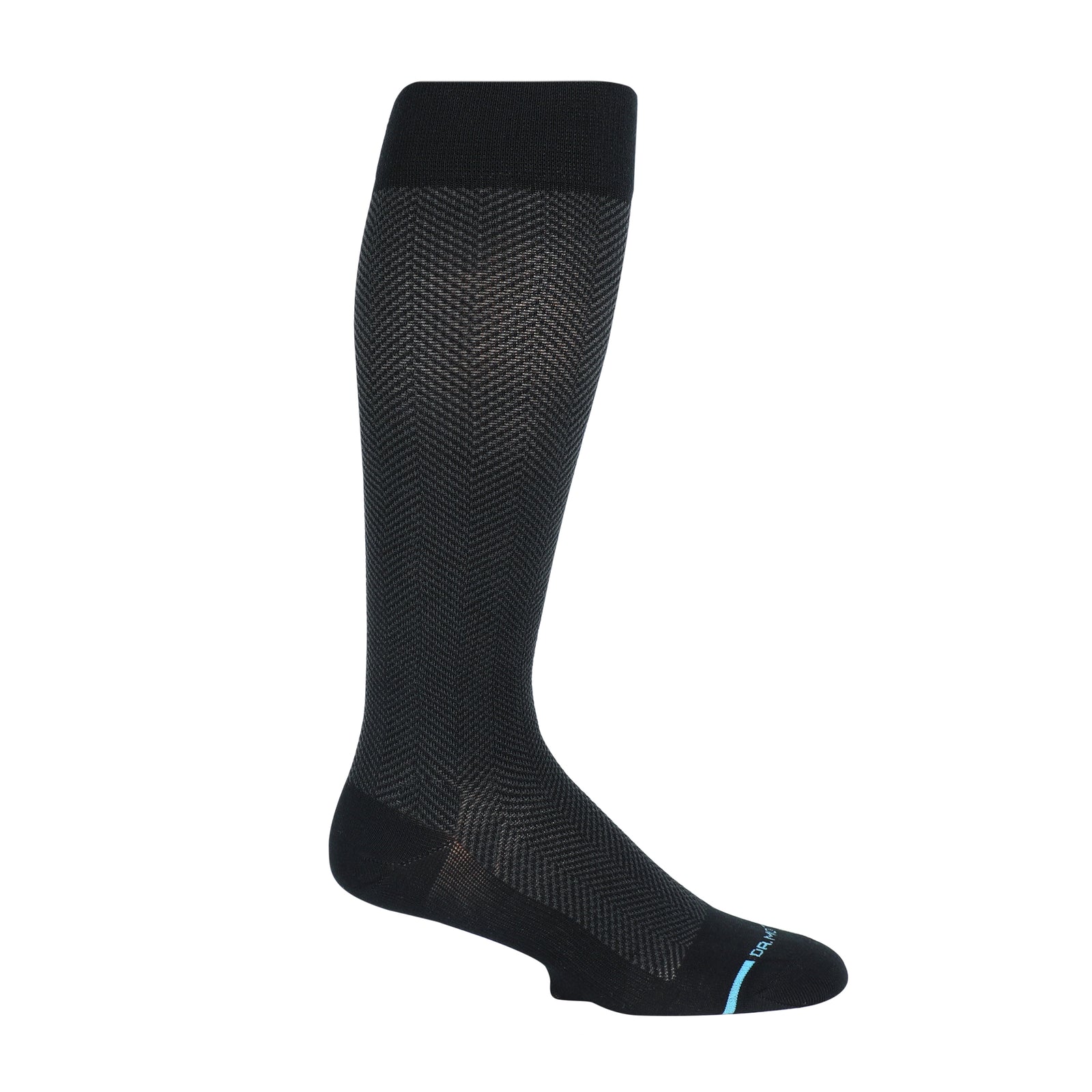 Knee-High Compression Socks For Men | Dr. Motion | Herringbone