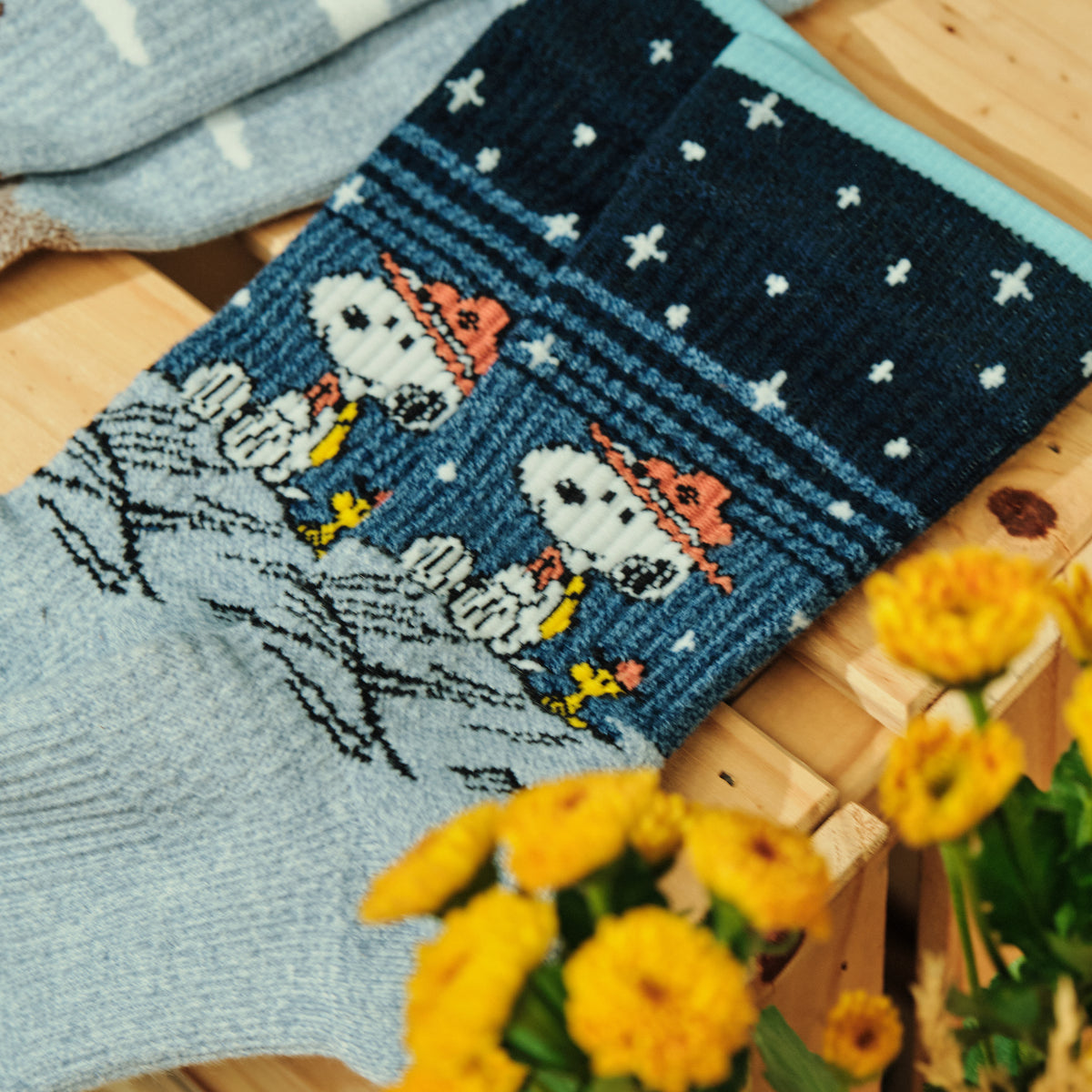 Snoopy Starry Night | Compression Outdoor Crew For Women