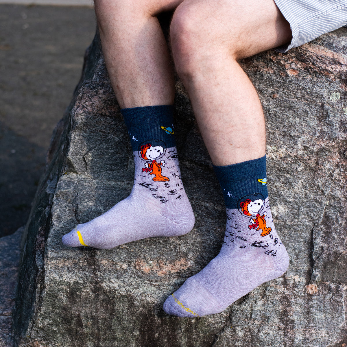 Astronaut Snoopy | Crew Compression Socks For Men
