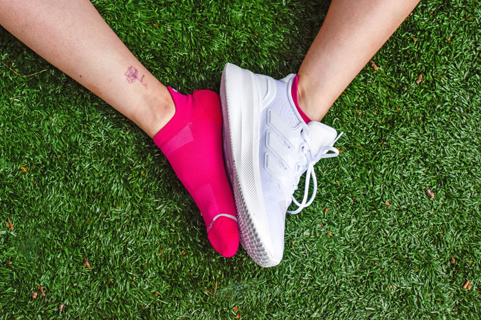 Performance high tab ankle socks lifestyle