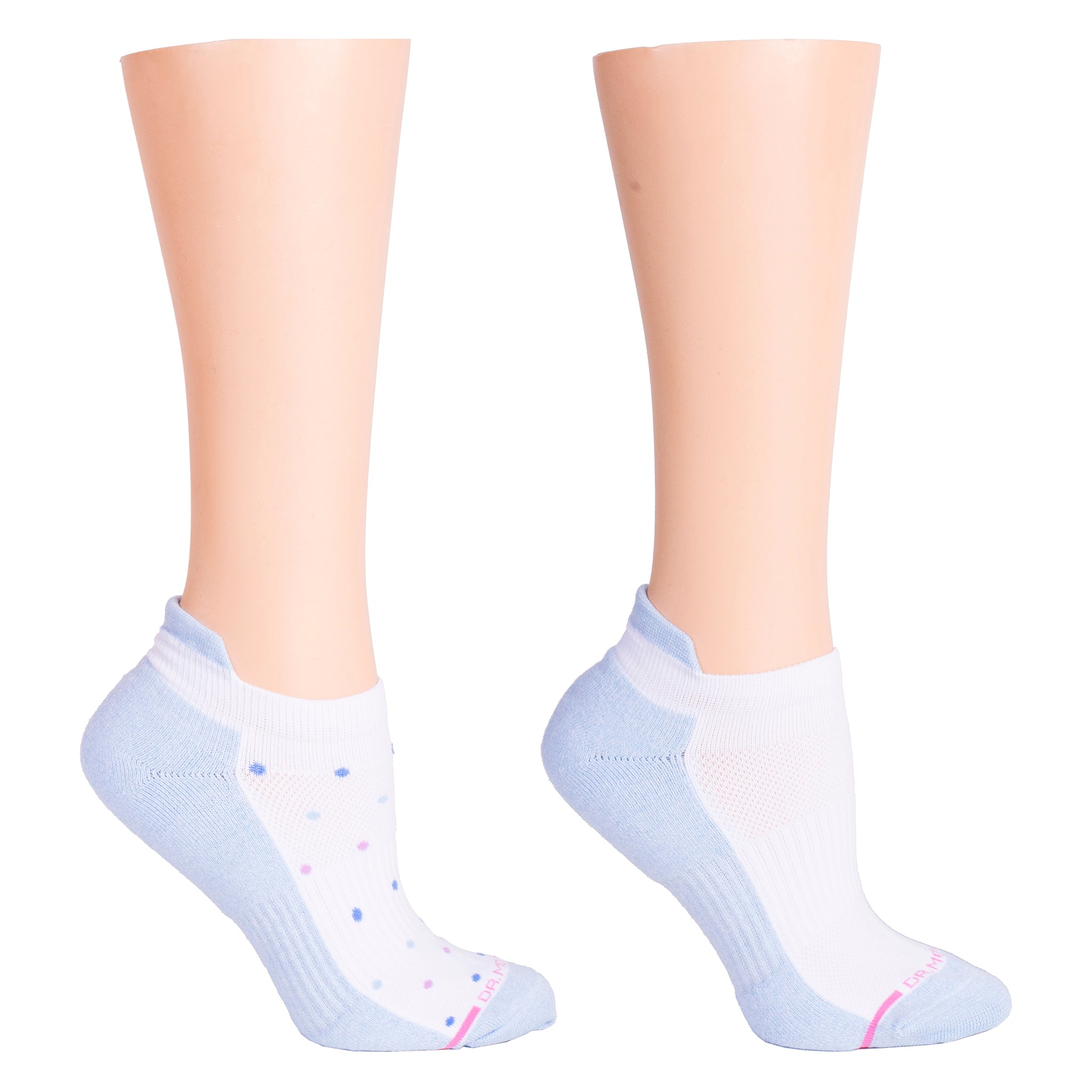 Tri Color Dots | Ankle Compression Socks For Women