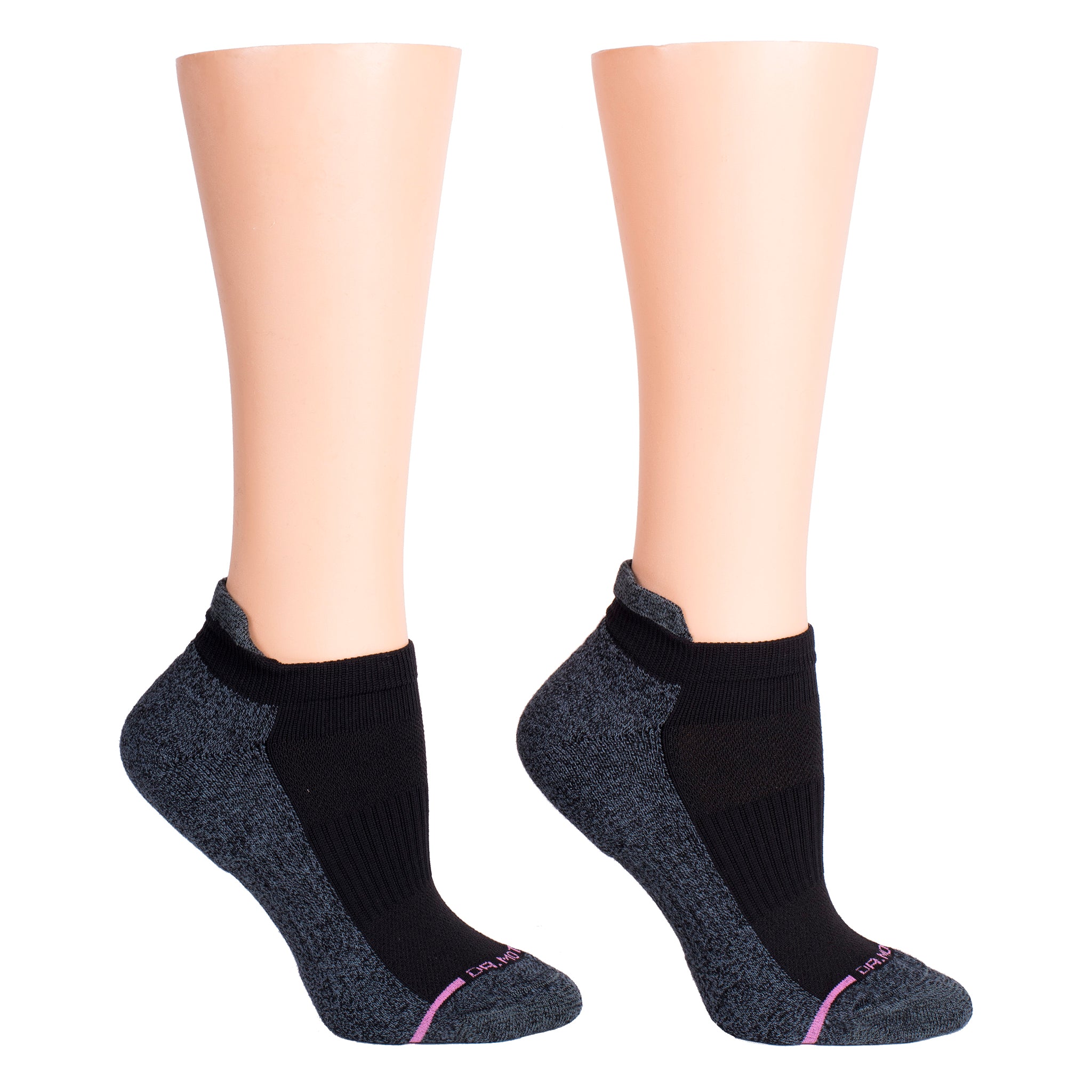 Ankle Compression Socks For Women | Dr. Motion | Solid Half-Cushion