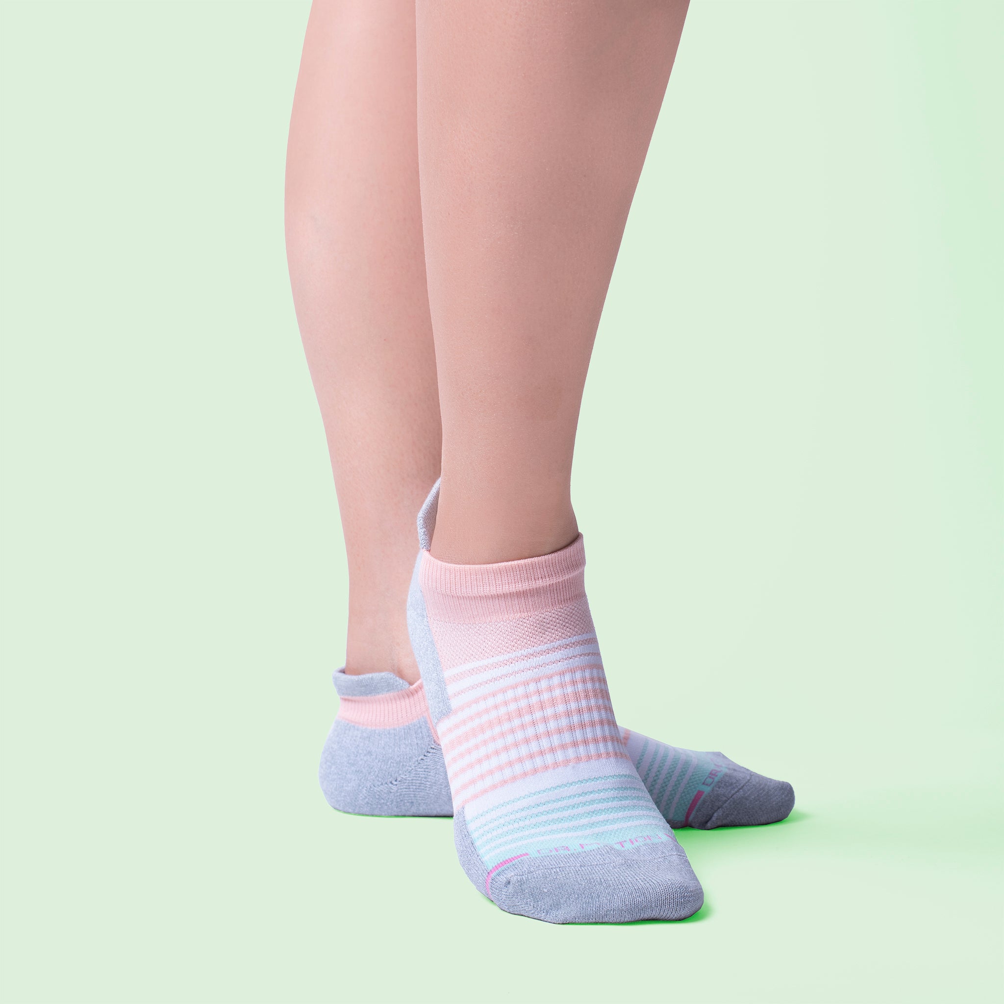 Ombre Stripe | Ankle Compression Socks For Women