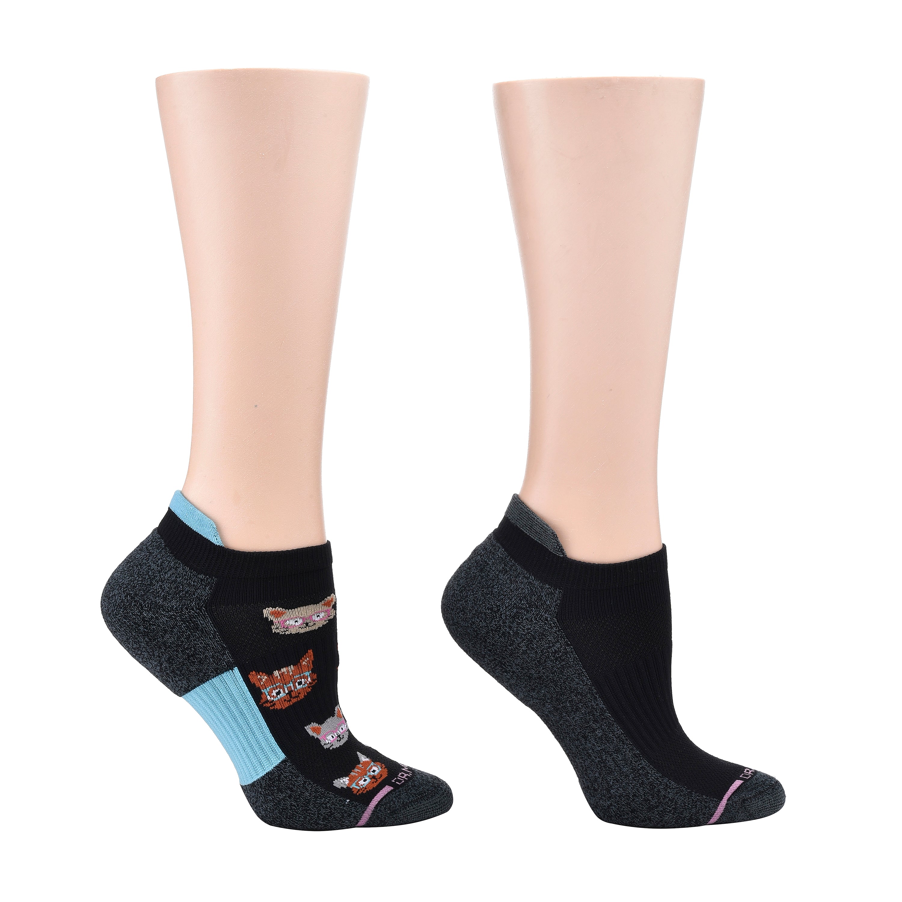 Cat Faces | Ankle Compression Socks For Women