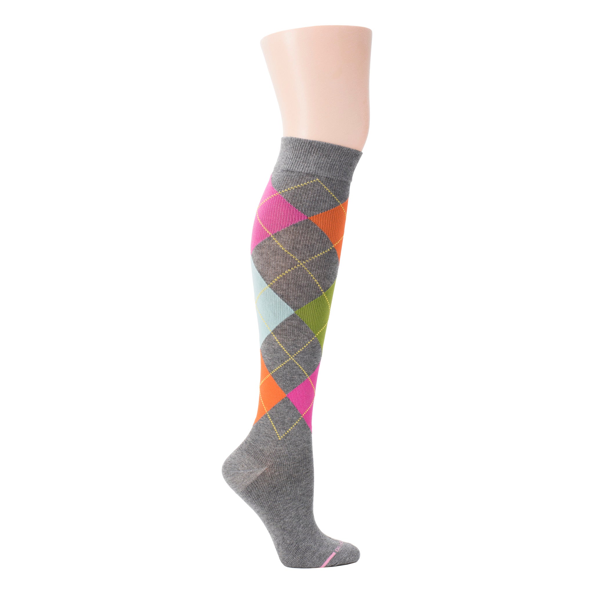 Argyle | Knee-High Compression Socks For Women