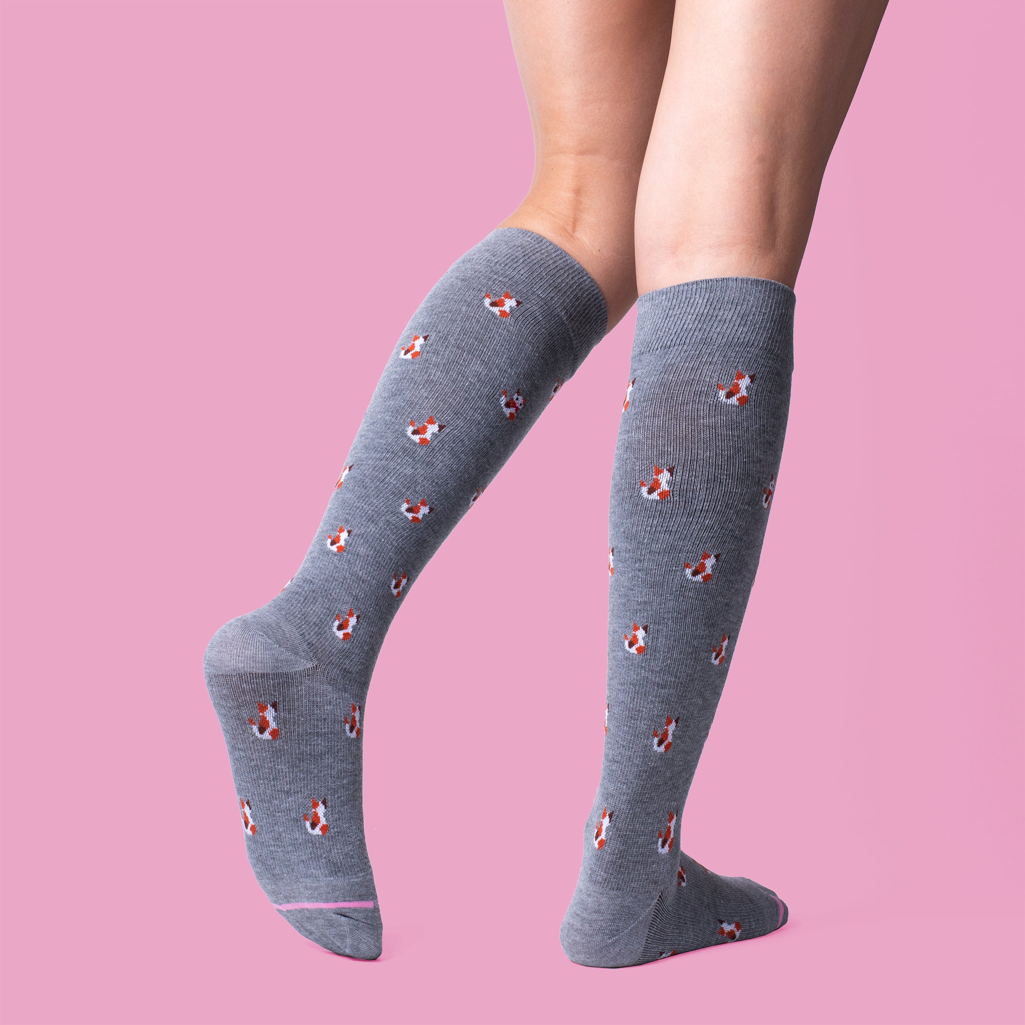 Cats | Knee-High Compression Socks For Women