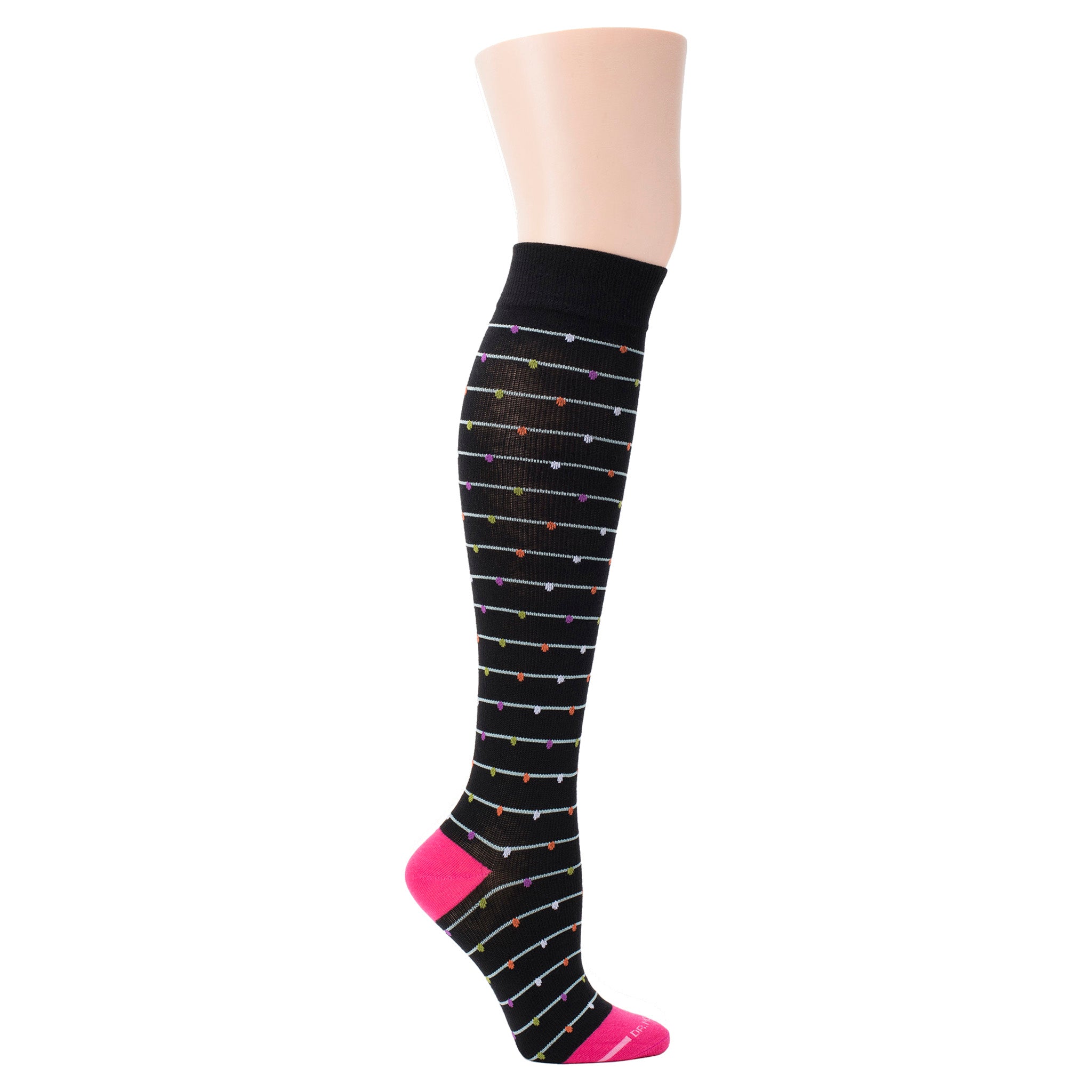 Funfetti | Knee-High Compression Socks For Women | Dr. Motion
