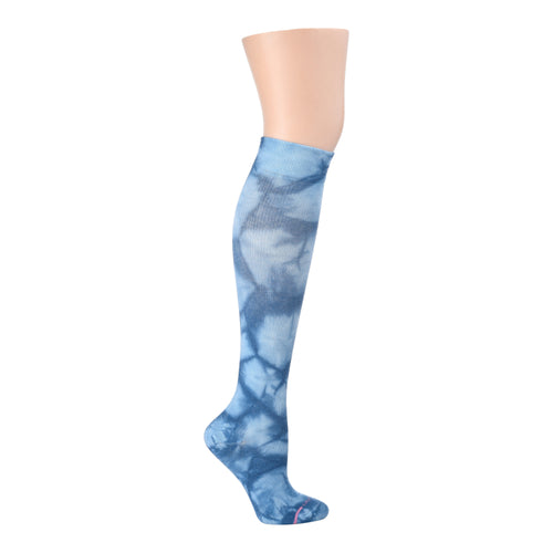 Knee-High Compression Socks For Women | Dr. Motion | Tie Dye