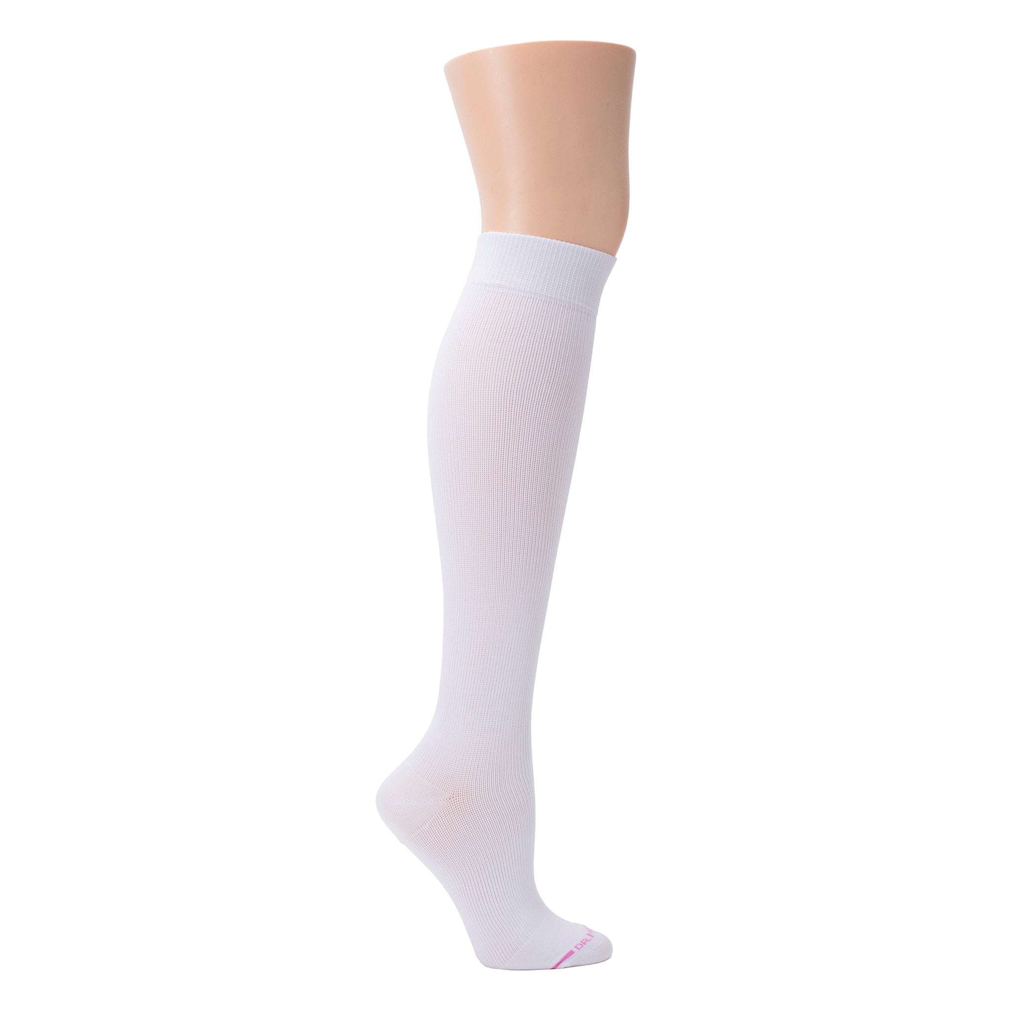 Solid Microfiber Nylon | Knee-High Compression Socks For Women