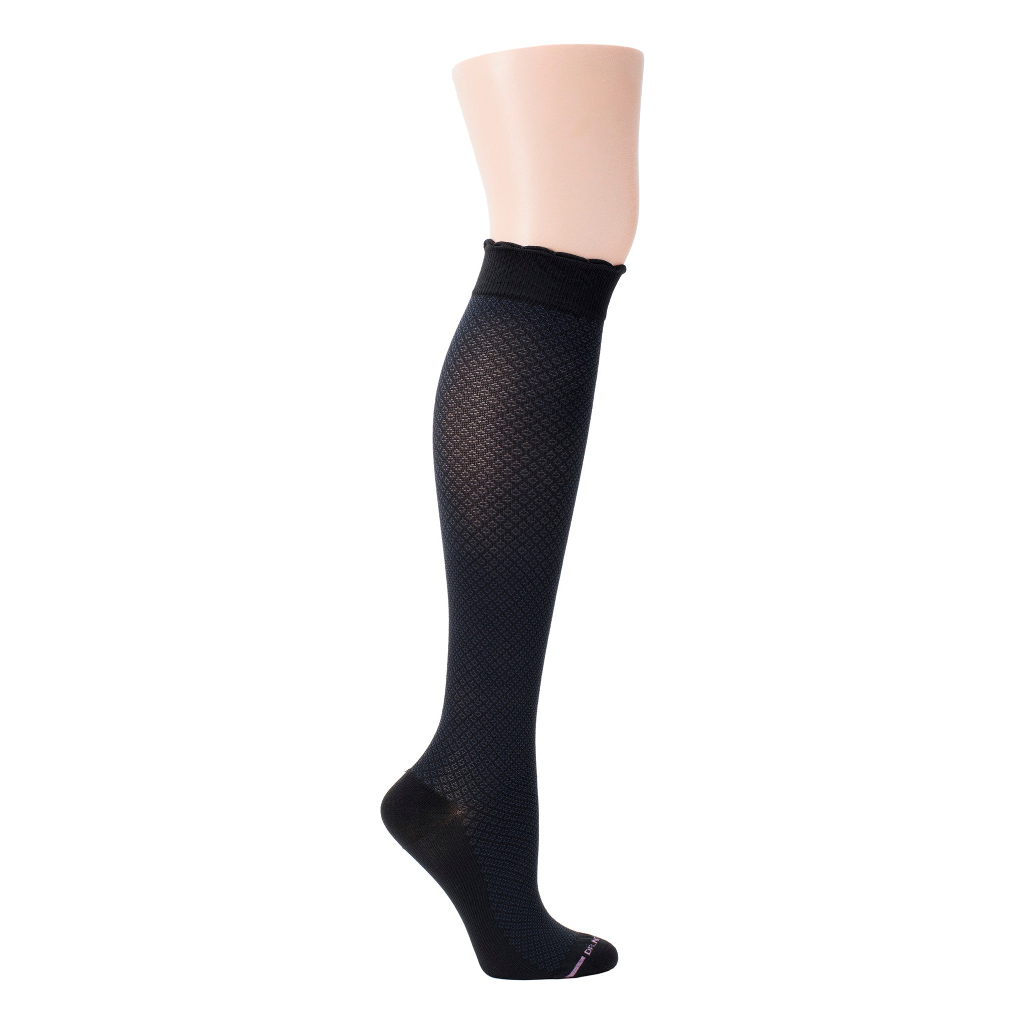 Knee-High Compression Socks For Women | Dr. Motion | Neat Plaiting