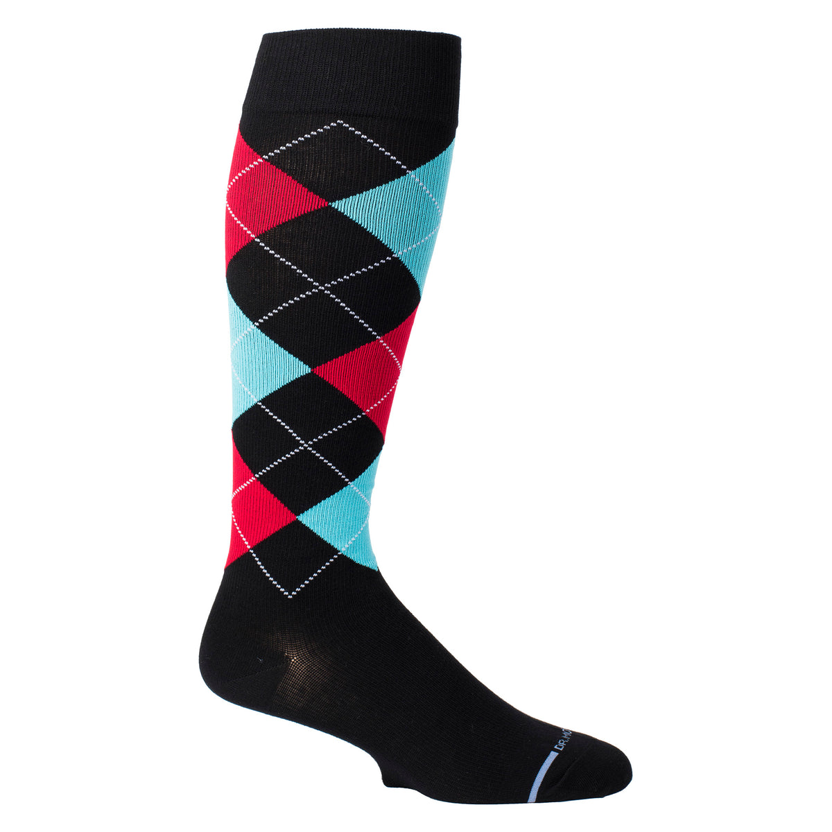 Knee-High Compression Socks For Men | Dr. Motion | Argyle