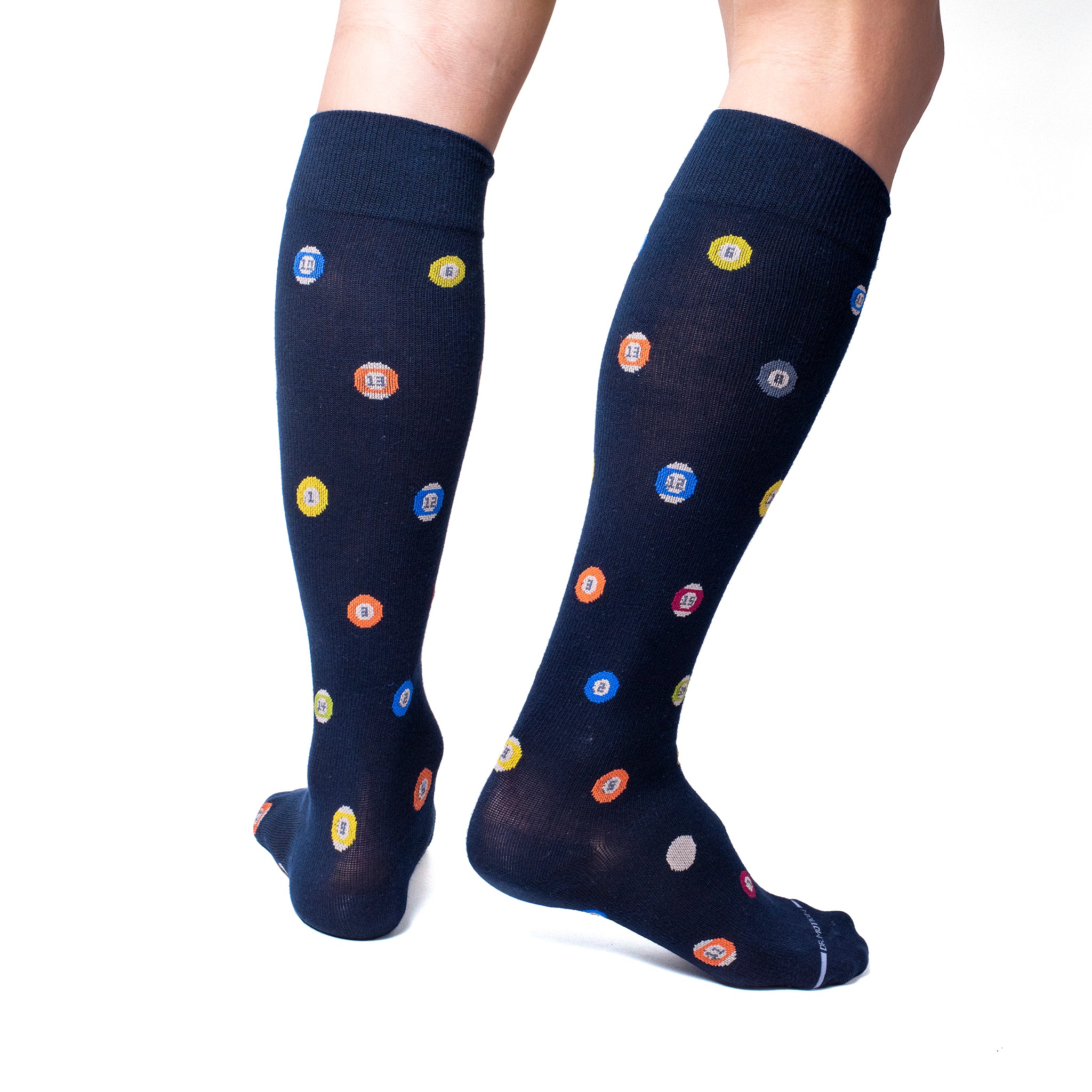 Pool Balls | Knee-High Compression Socks For Men