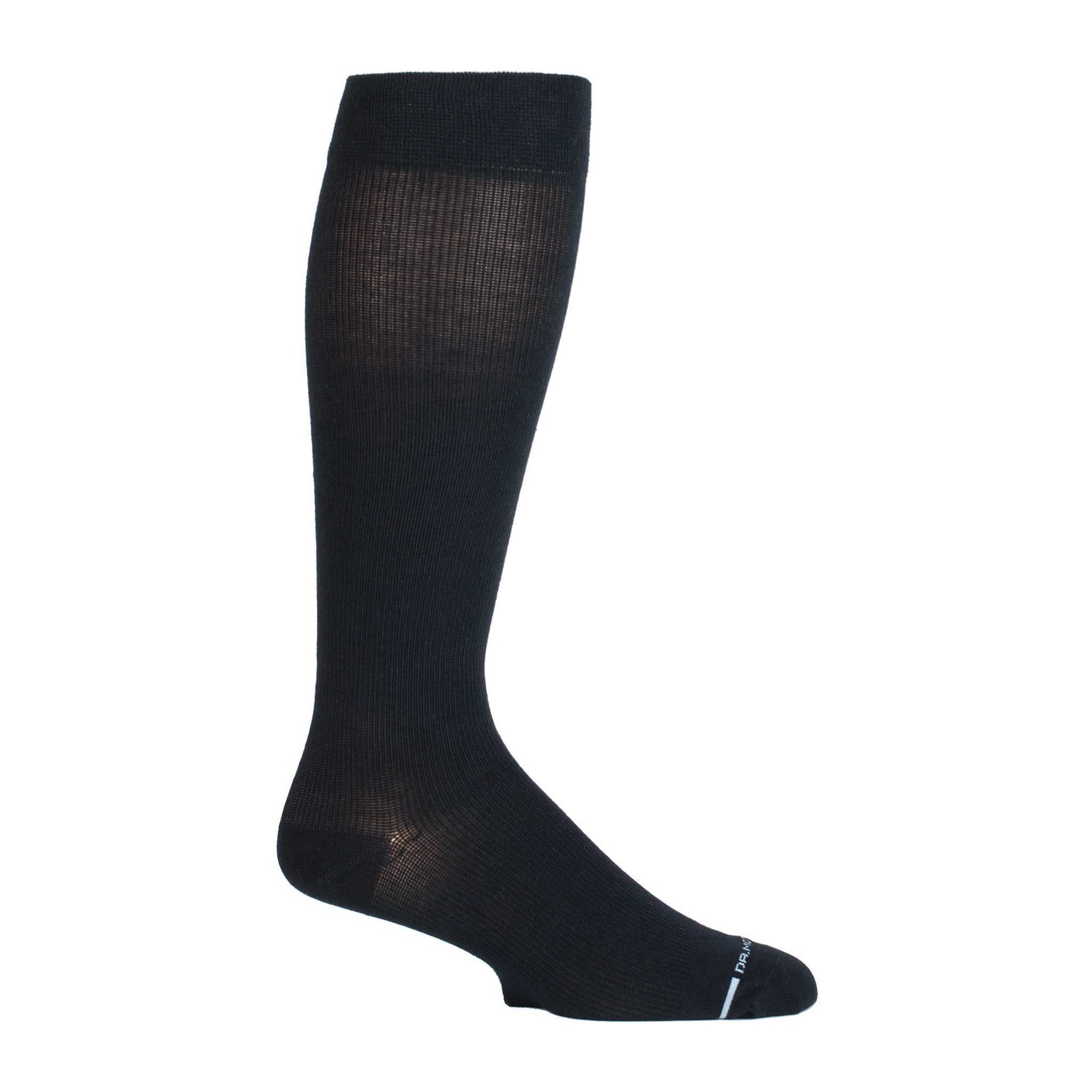 Solid Cotton Blend | Knee-High Compression Socks For Men