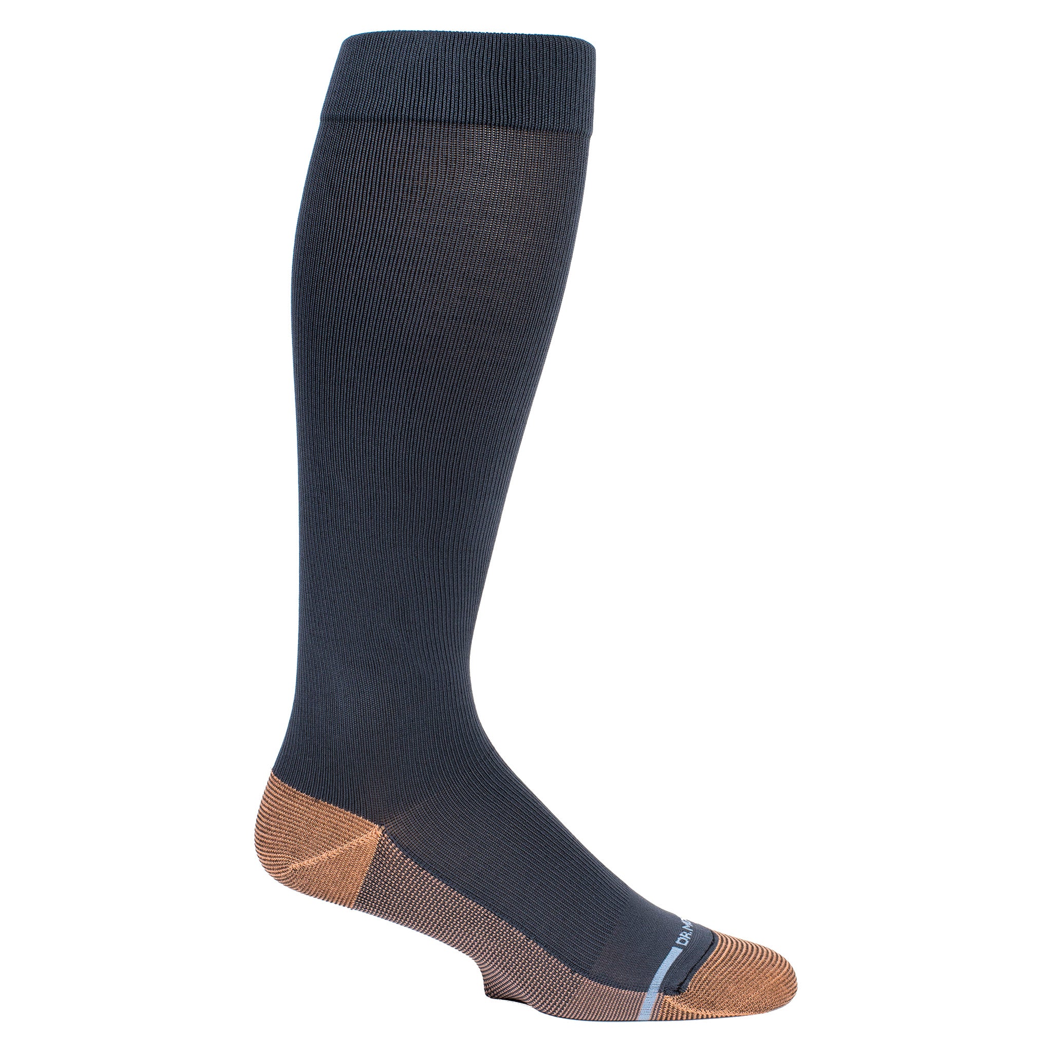 Solid Copper Infused | Knee-High Compression Socks For Men