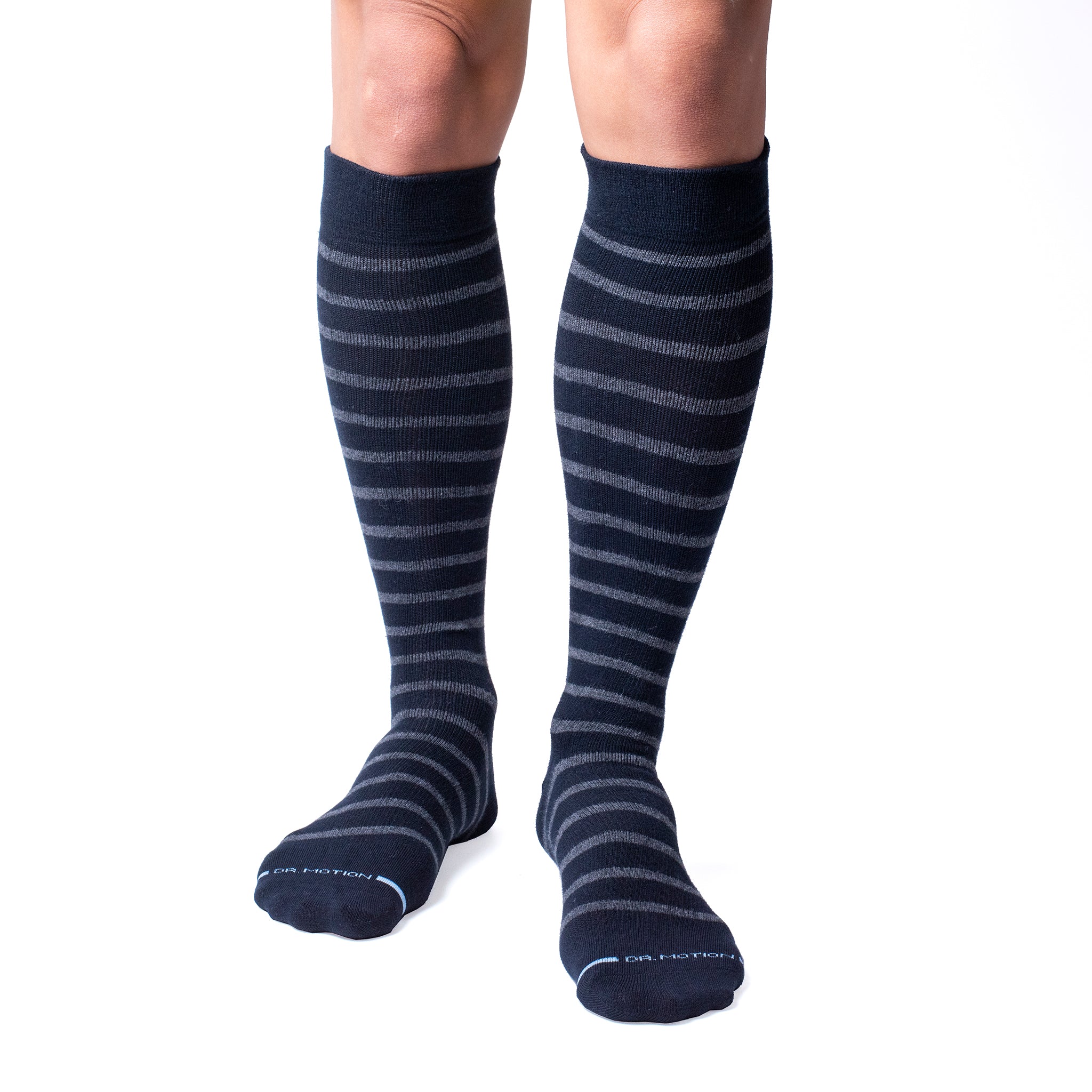 Stripe | Knee-High Compression Socks For Men