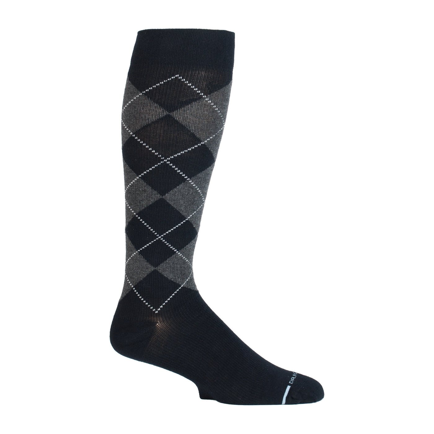 Knee-High Compression Socks For Men | Dr. Motion | Classic Argyle