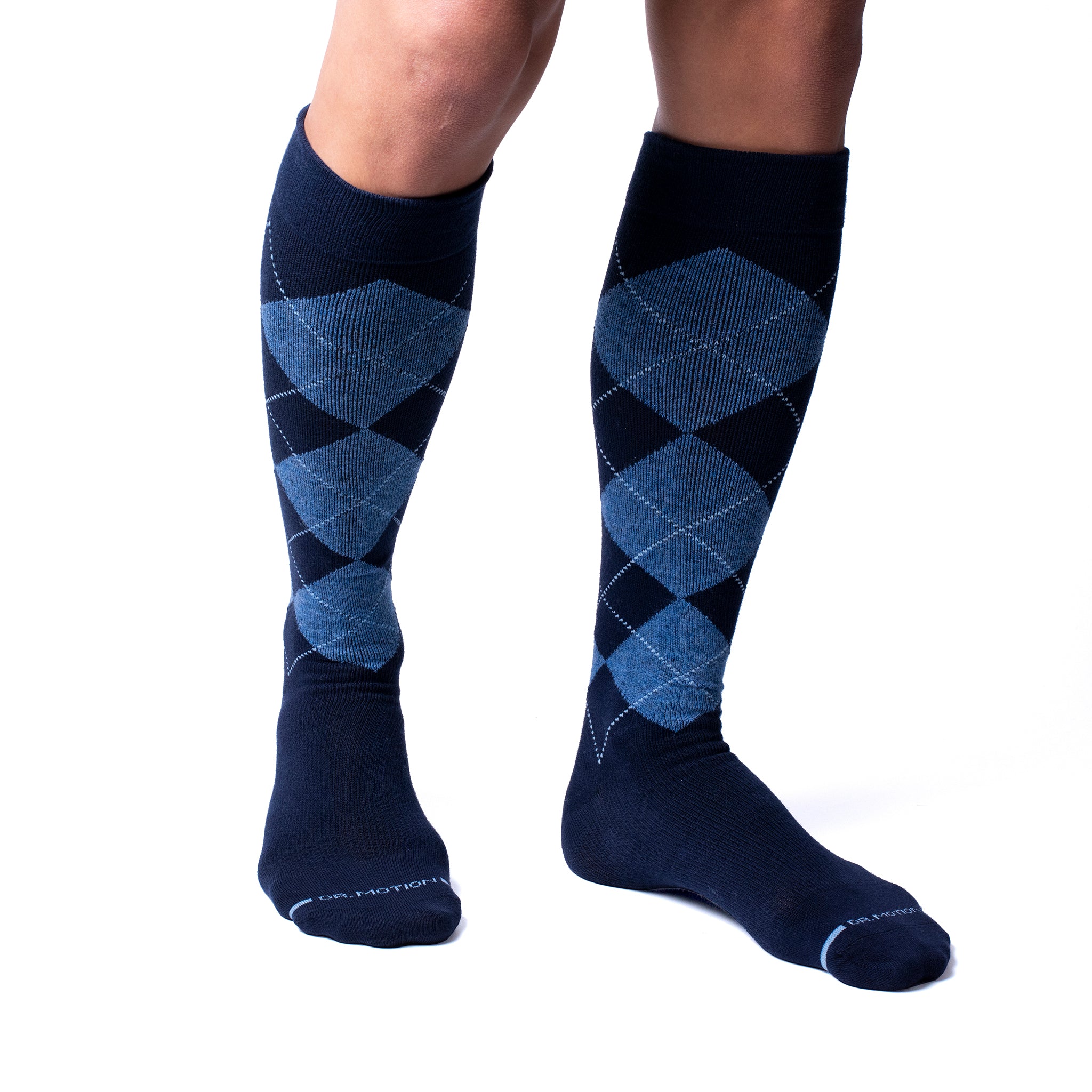 Classic Argyle | Knee-High Compression Socks For Men